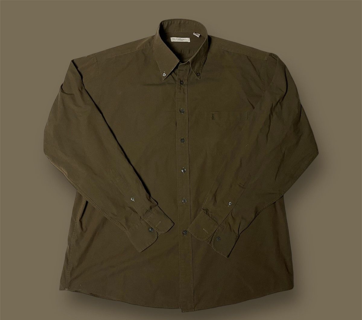 Vintage × Yves Saint Laurent Crazy Vintage Ysl shirt Yves Saint Laurent Size US L / EU 52-54 / 3 - 1 Thumbnail