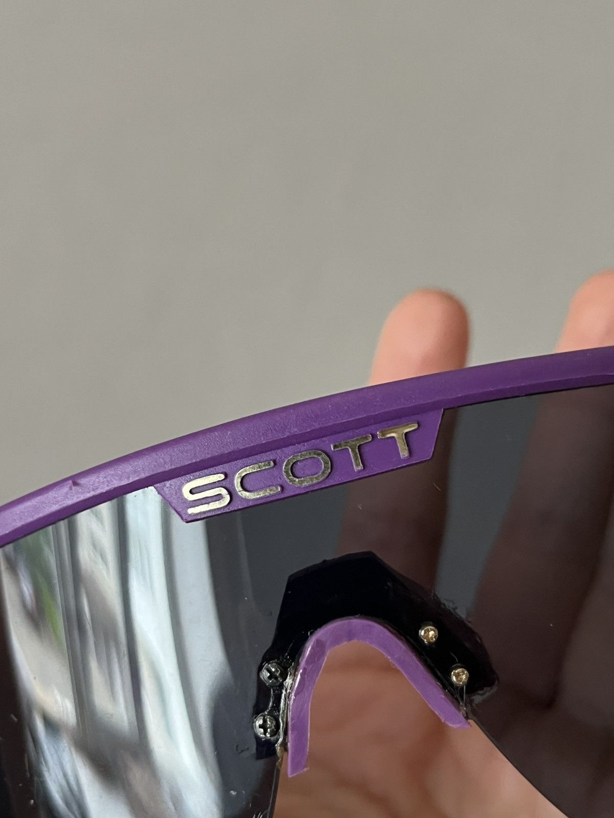 Other 80-90s Scott Eclipse Sport Cycling Purple Glasses Size ONE SIZE - 19 Thumbnail
