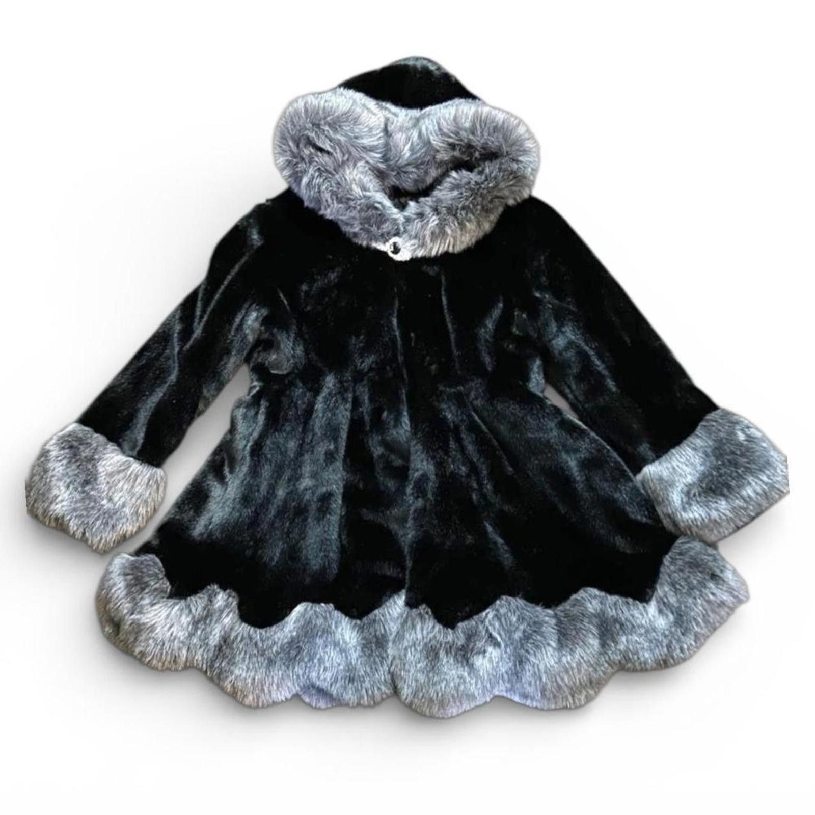 Other Fur whimsy goth vintage snow bunny coat with hood Size M / US 6-8 / IT 42-44 - 1 Thumbnail