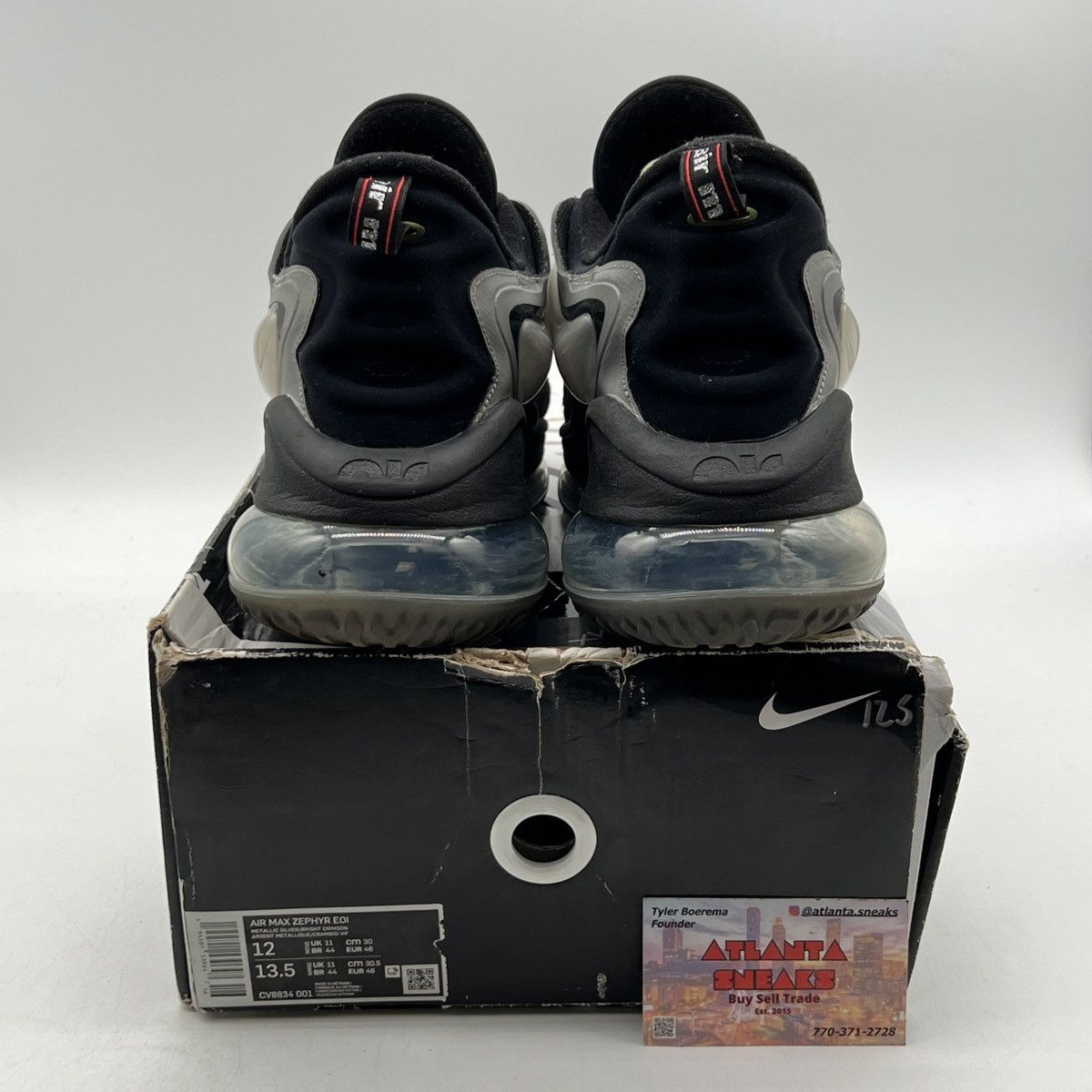 Nike Air max zephyr evolution of icon Size US 12 / EU 45 - 3 Thumbnail
