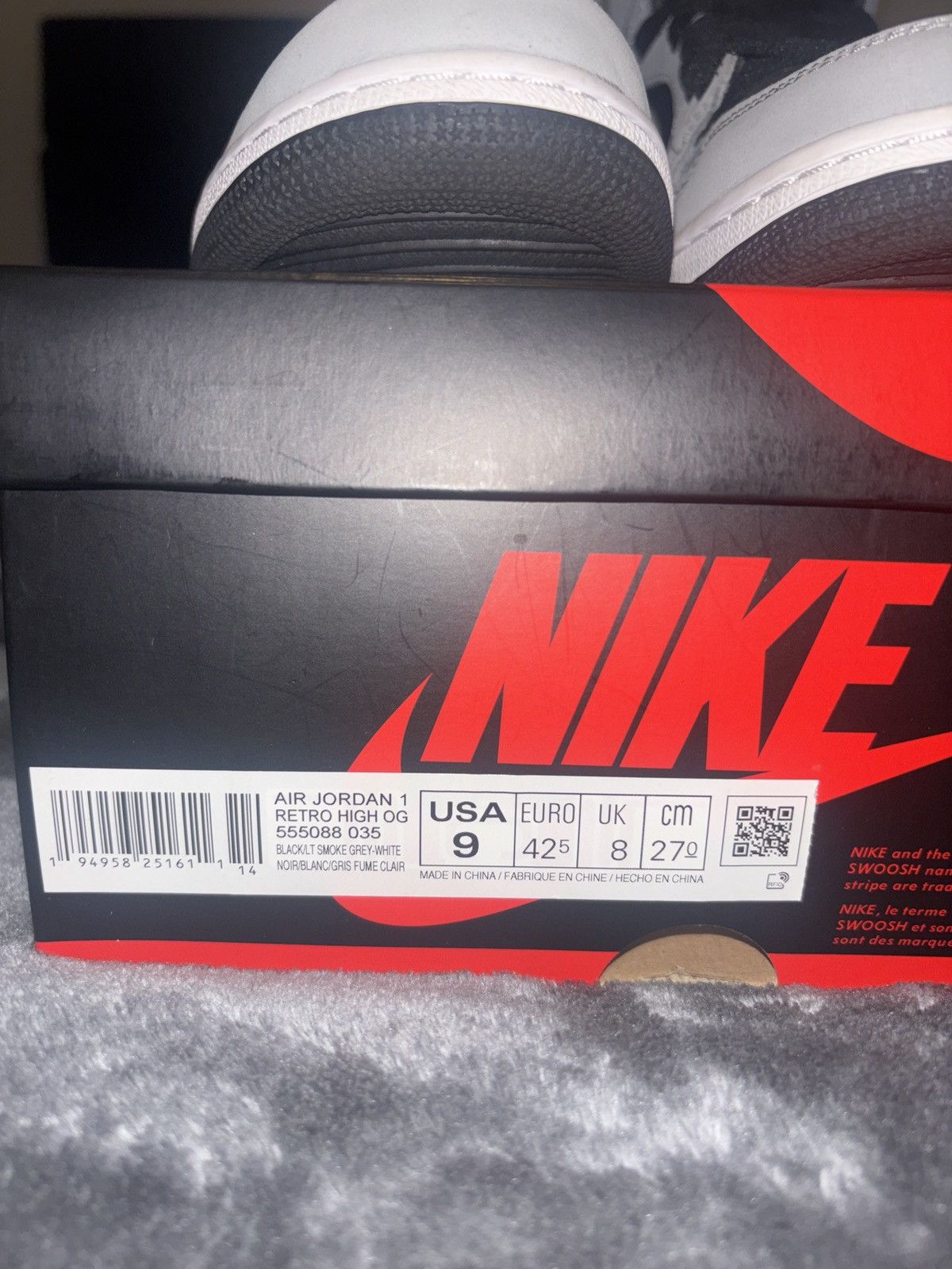 Jordan Brand Air Jordan 1 Retro High OG Shadow 2.0 Size 9 Size US 9 / EU 42 - 12 Thumbnail