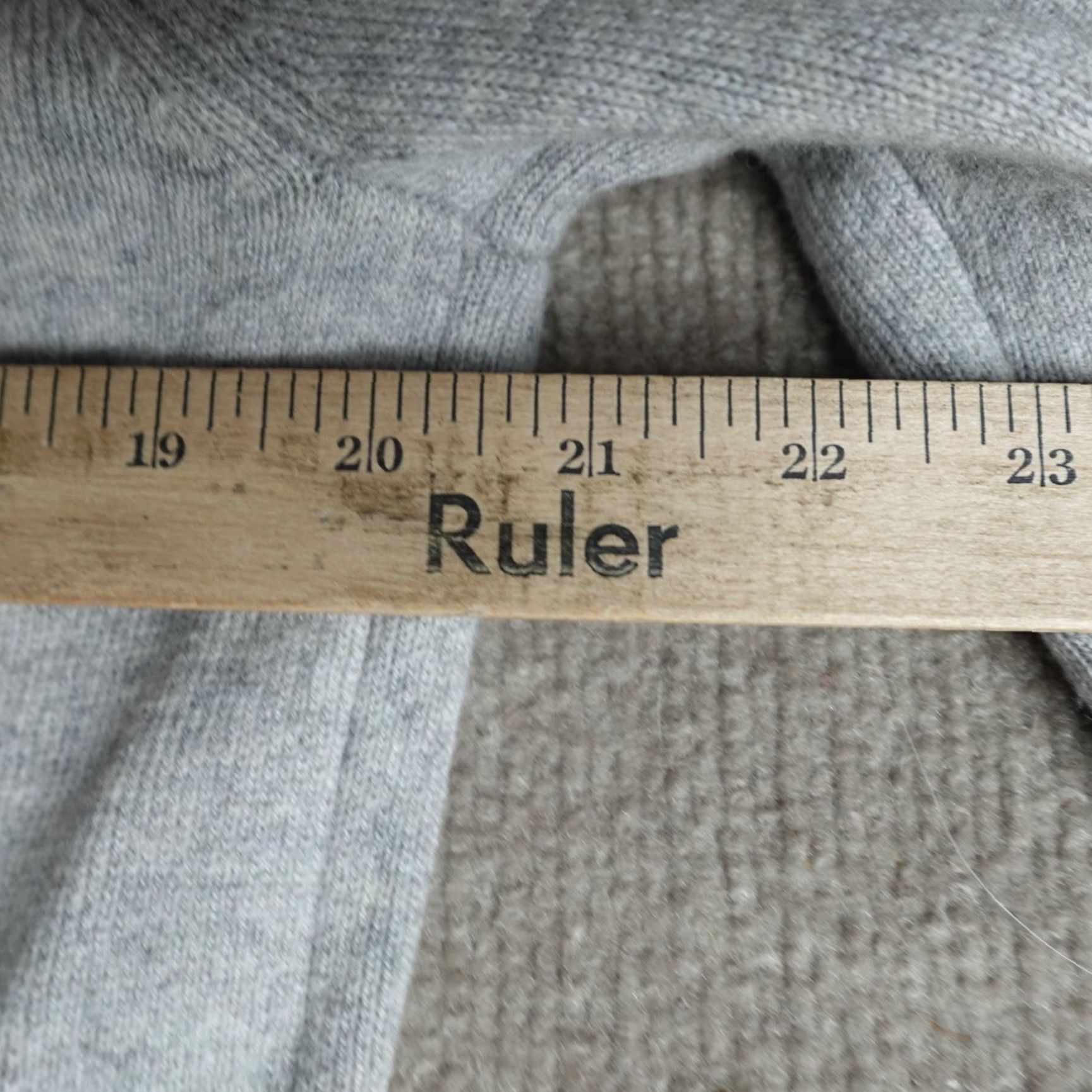 Vintage Amici Cardigan Sweater Womens M Gray Open Front 100% Cashmere Pullover Regular Knit Time: Winter Fall Spring 3-4 Size UK? Size M / US 6-8 / IT 42-44 - 5 Thumbnail