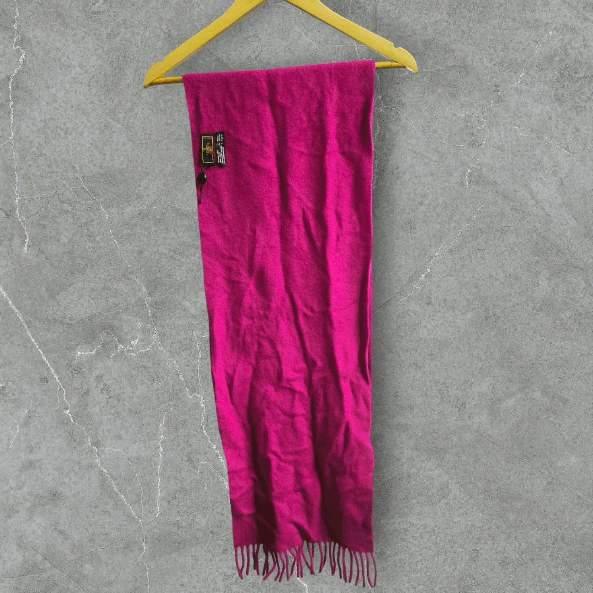 Fendi Lambswool Cashmere Muffler/Neckwear/Scarves Size ONE SIZE - 3 Thumbnail