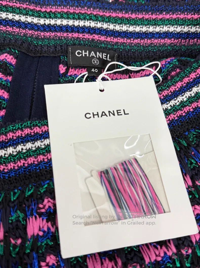Chanel Chanel Colourful braided skirt Size 26" / US 2 / IT 38 - 3 Thumbnail