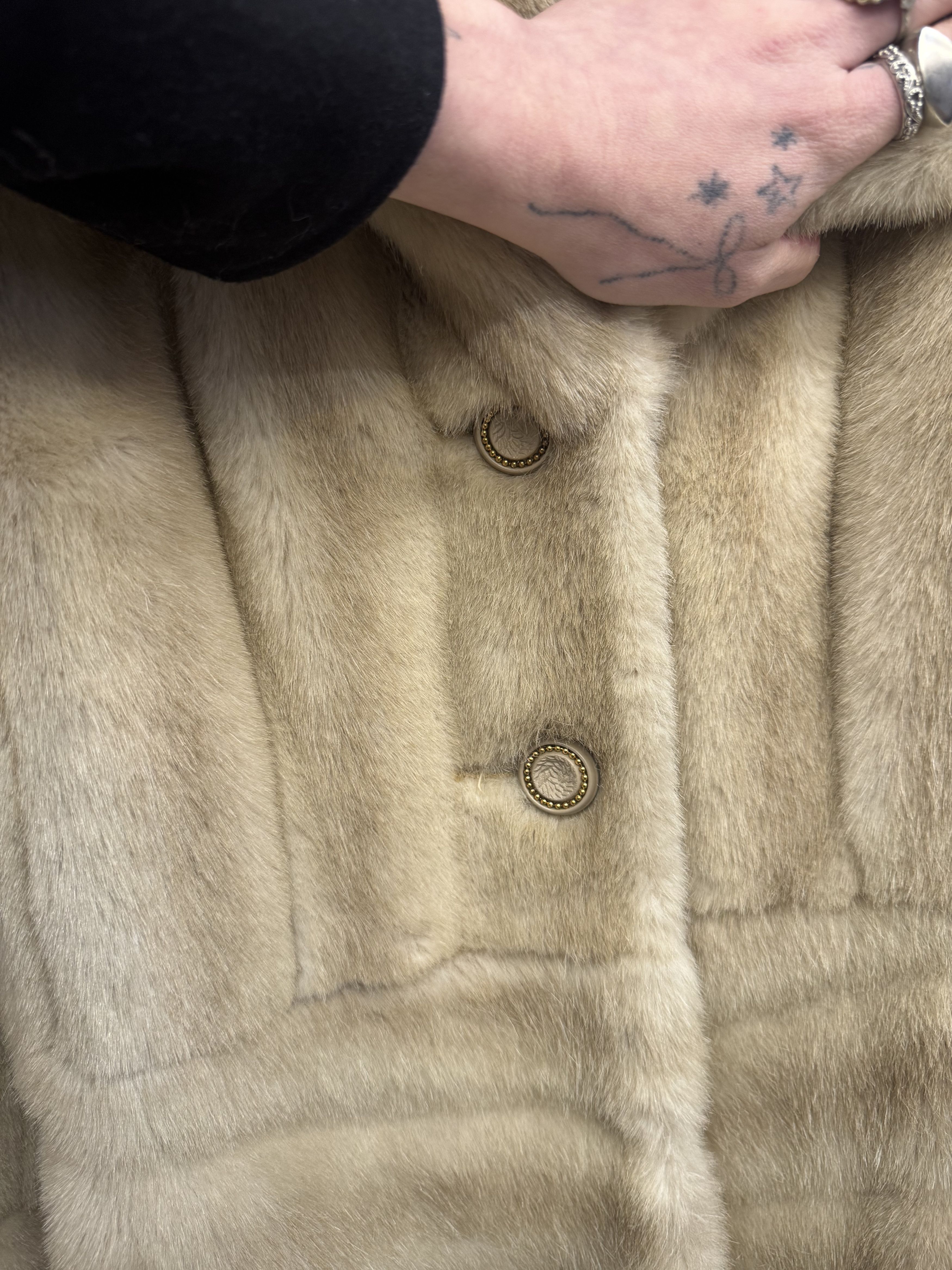 Other Vintage Fur Coat Size L / US 10 / IT 46 - 2 Thumbnail