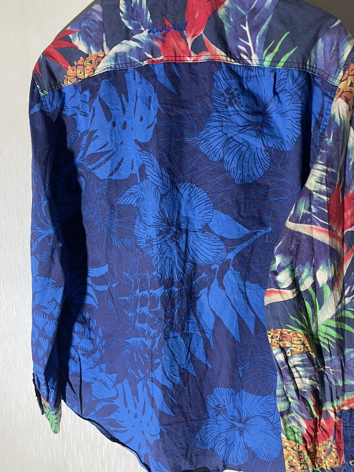 Desigual × Vintage Desigual crazy shirt vintage streetwear Size US XL / EU 56 / 4 - 13 Thumbnail