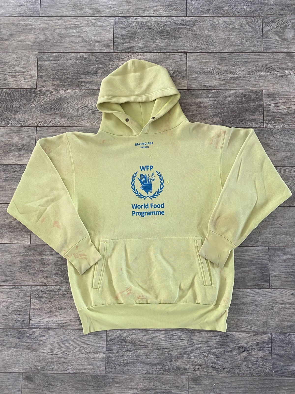 Balenciaga World Food Programme Hoodie | Grailed