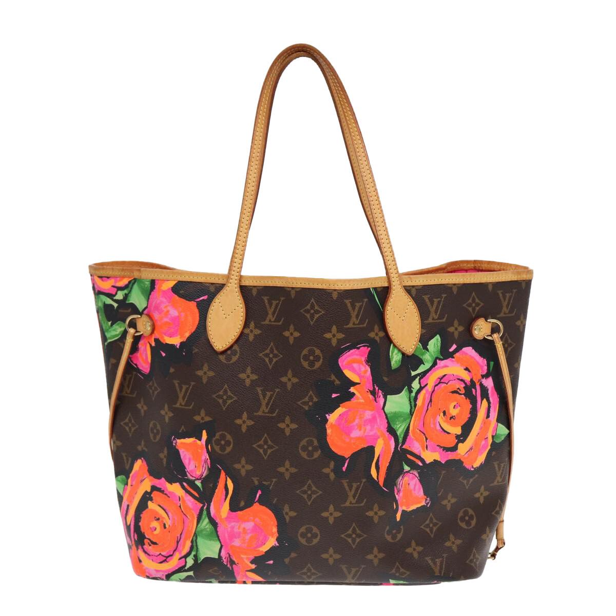 Louis Vuitton Louis Vuitton Neverfull Tote Limited Edition Monogram Roses Size ONE SIZE - 1 Thumbnail