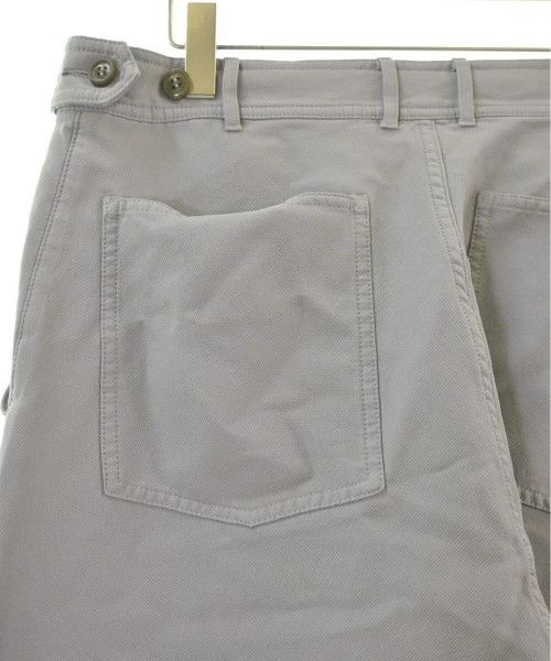 Comme des Garcons Homme Plus Cropped Pant Polyester Plain Zip Ply Full Length Light Grey Size US 34 / EU 50 - 5 Thumbnail