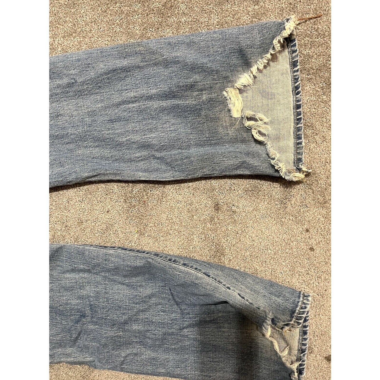 Banana Republic Banana Republic Jeans Mens 36x32 Denim Regular Straight City Preppy USA Cotton Blend Stretch Waist 35in Gray Vintage No 90s? Size US 36 / EU 52 - 5 Thumbnail