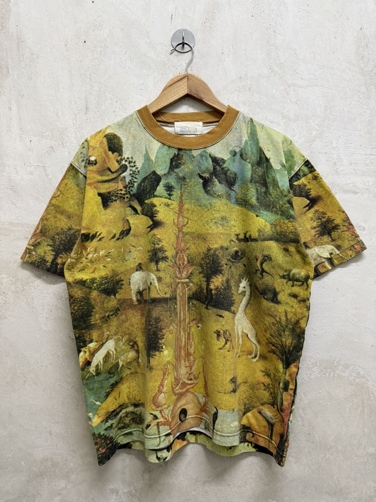 Vintage Japanese Brand Paint Sheer Mesh jeanpaulgaultier jpg Tees Size US L / EU 52-54 / 3 - 1 Thumbnail