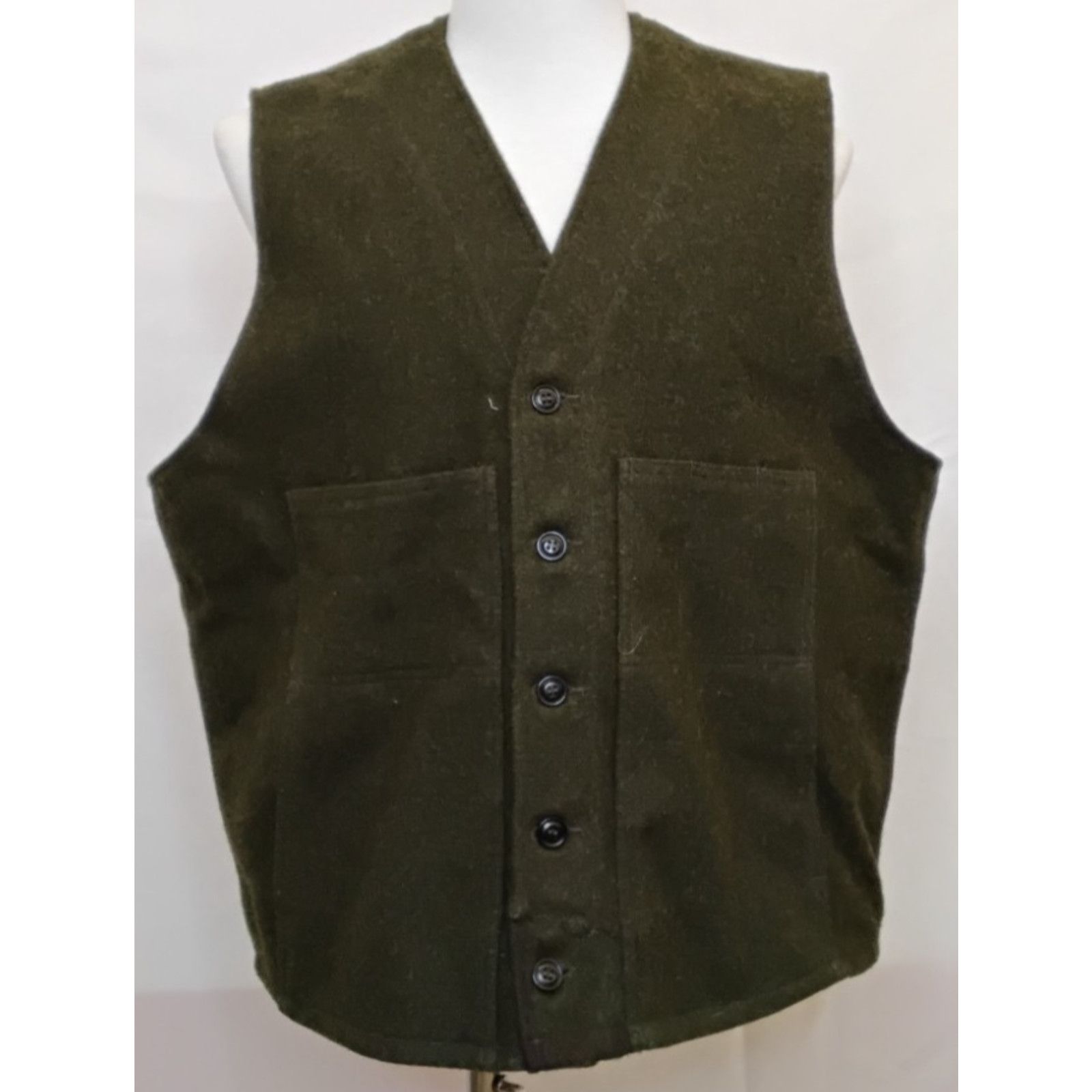 Filson Filson Vest Mackinaw Wool Green Men's XXL Prof. Repair Size US XXL / EU 58 / 5 - 2 Thumbnail