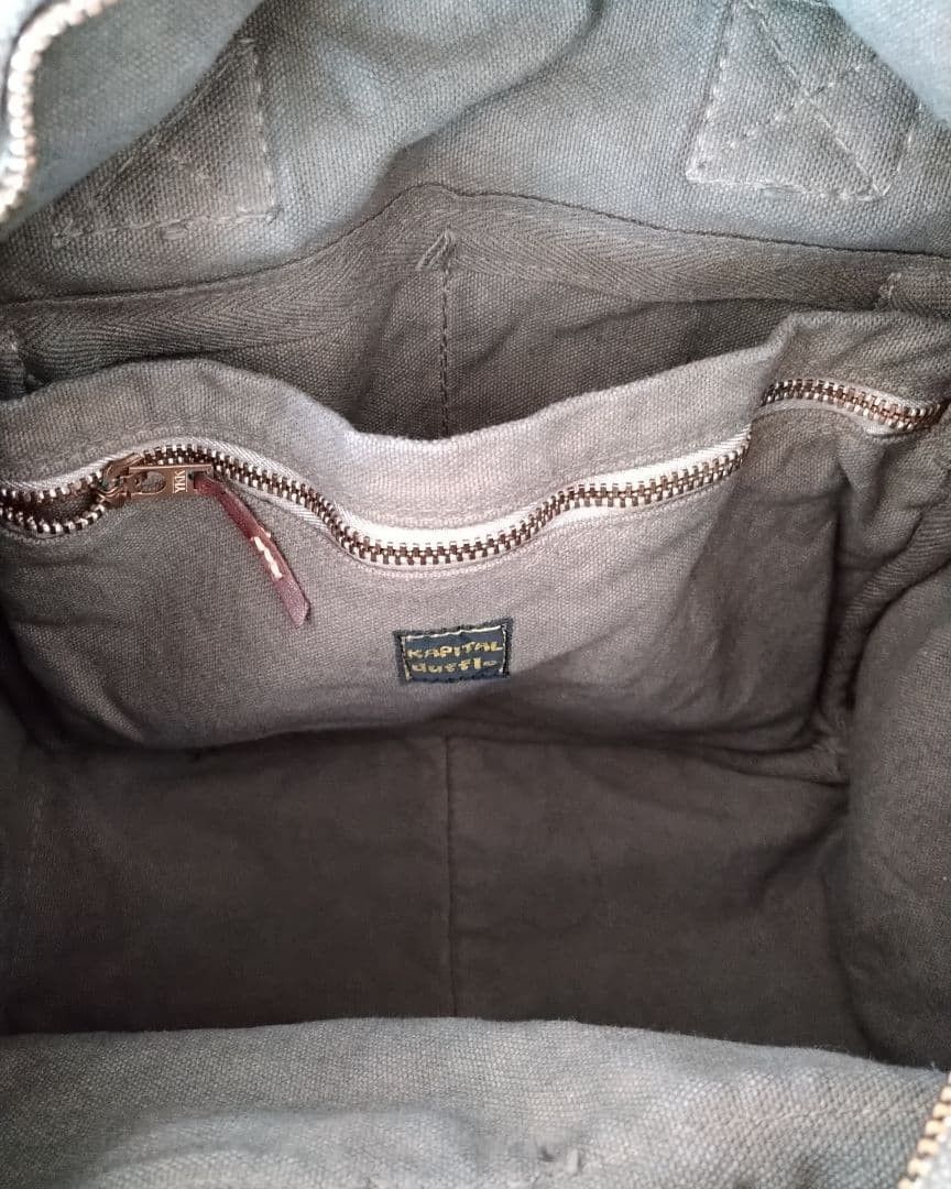 Kapital Archive Military Canvas Boston Bag Size ONE SIZE - 6 Thumbnail