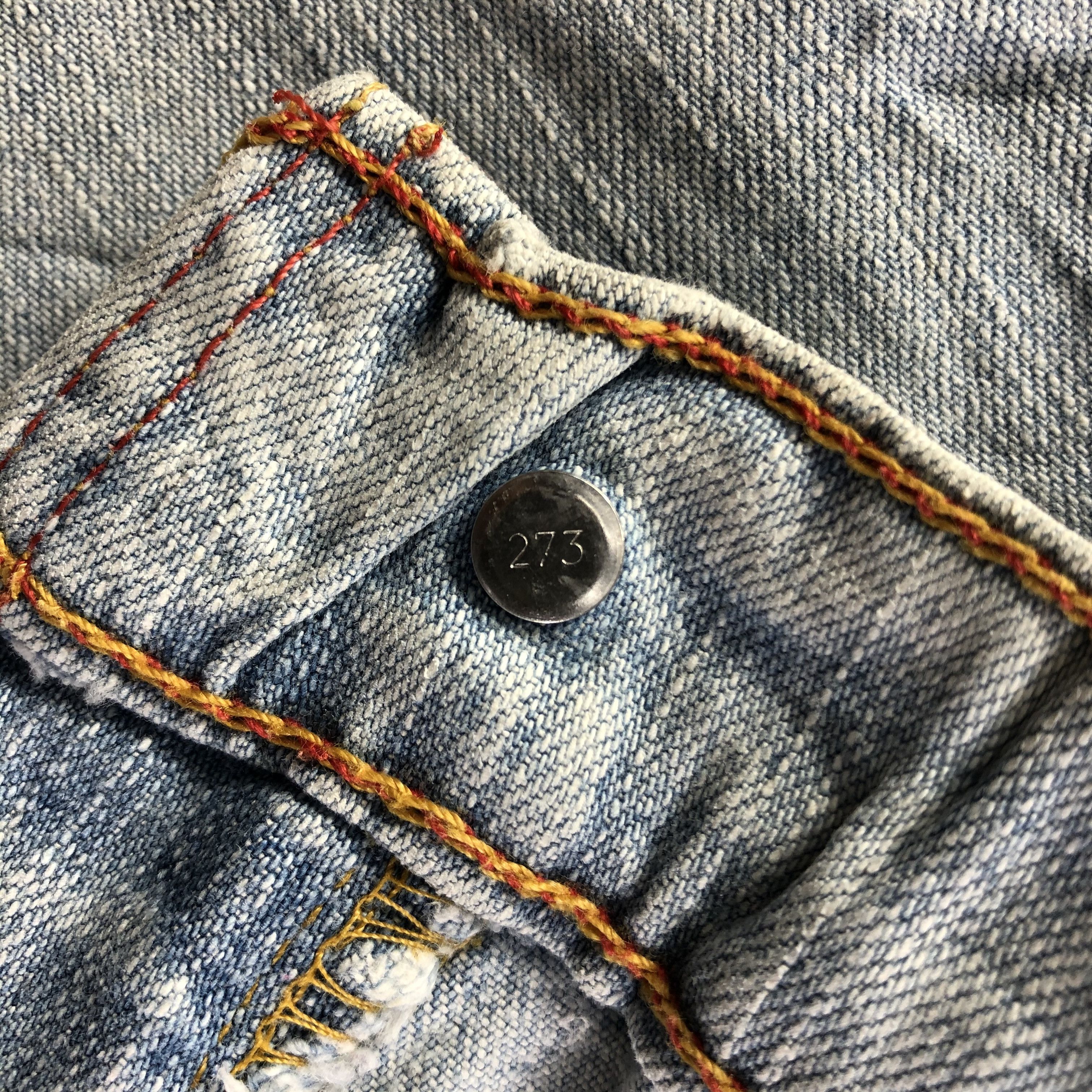 Levi's Vintage Light Wash Levis 550 Jeans-J3400 Size 32" / US 10 / IT 46 - 8 Thumbnail