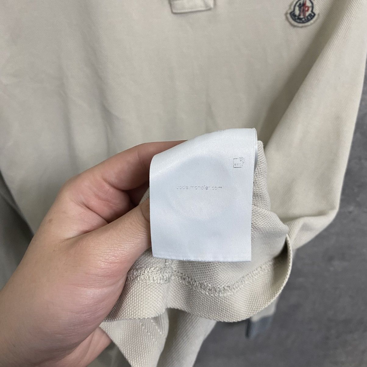 Moncler Moncler Polo Long Sleeve Size US XL / EU 56 / 4 - 10 Thumbnail