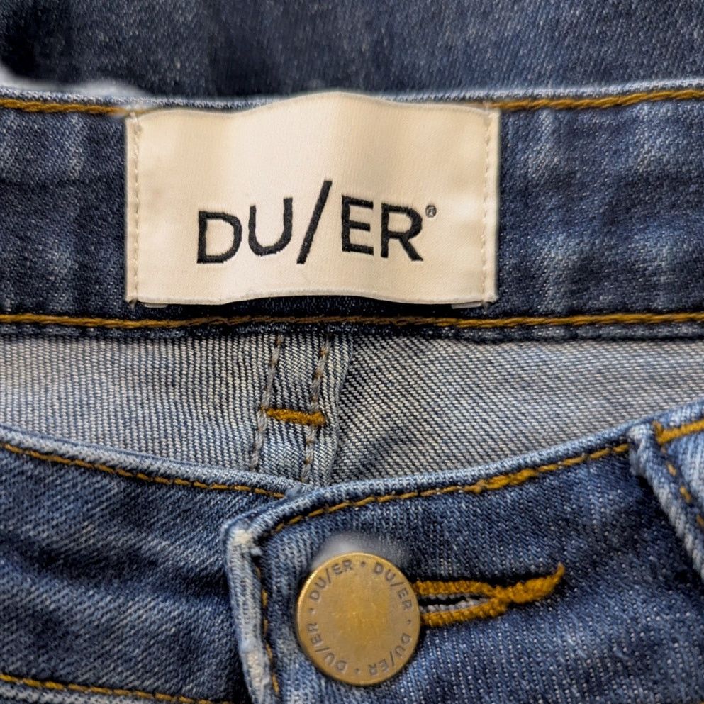 Other DU/ER Performance Denim Mid Rise Slim Straight Jeans Size 30" / US 8 / IT 44 - 5 Thumbnail