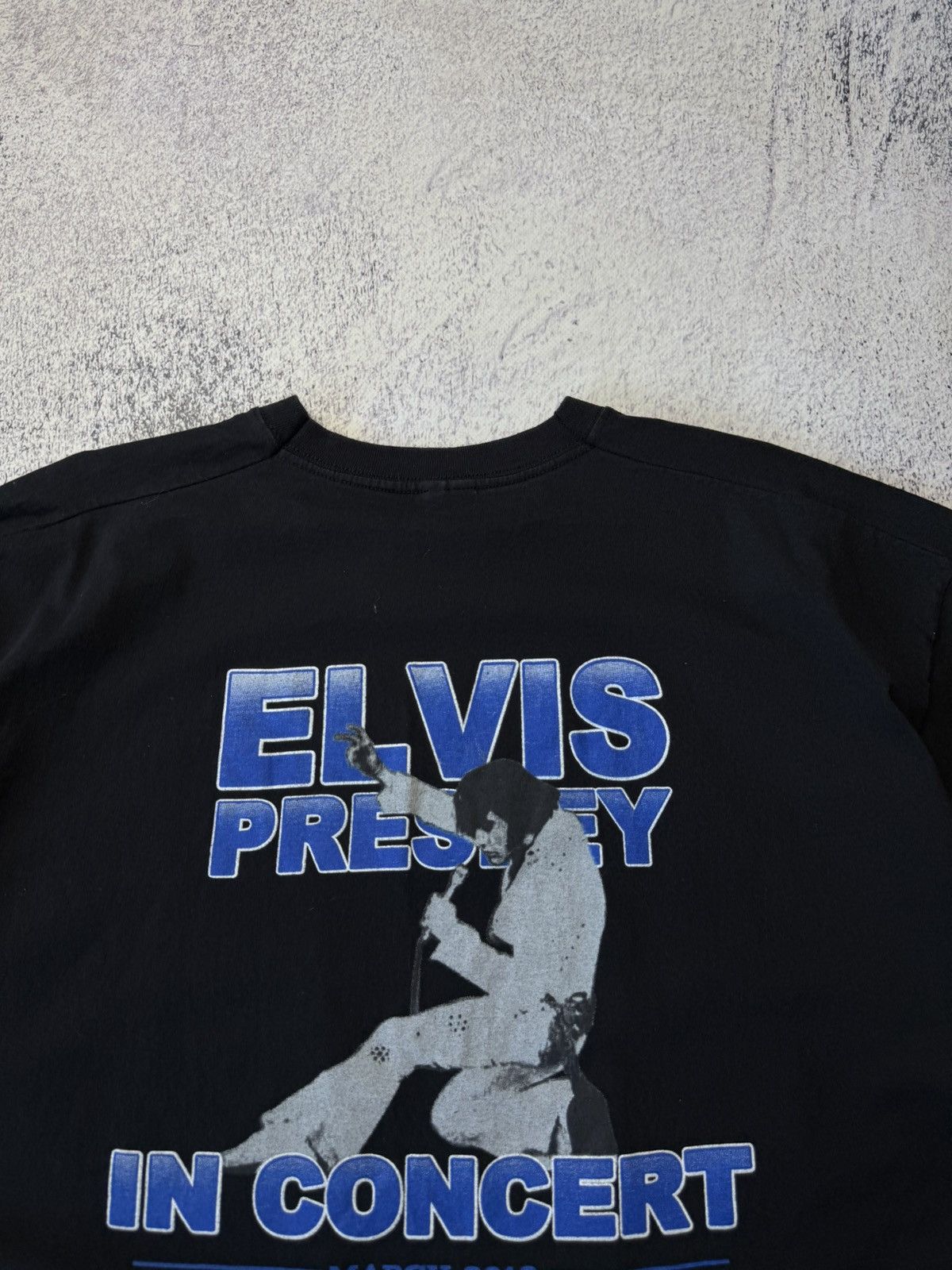Vintage Vintage 1990 Official Elvis Presley T-shirt Size US XL / EU 56 / 4 - 14 Thumbnail