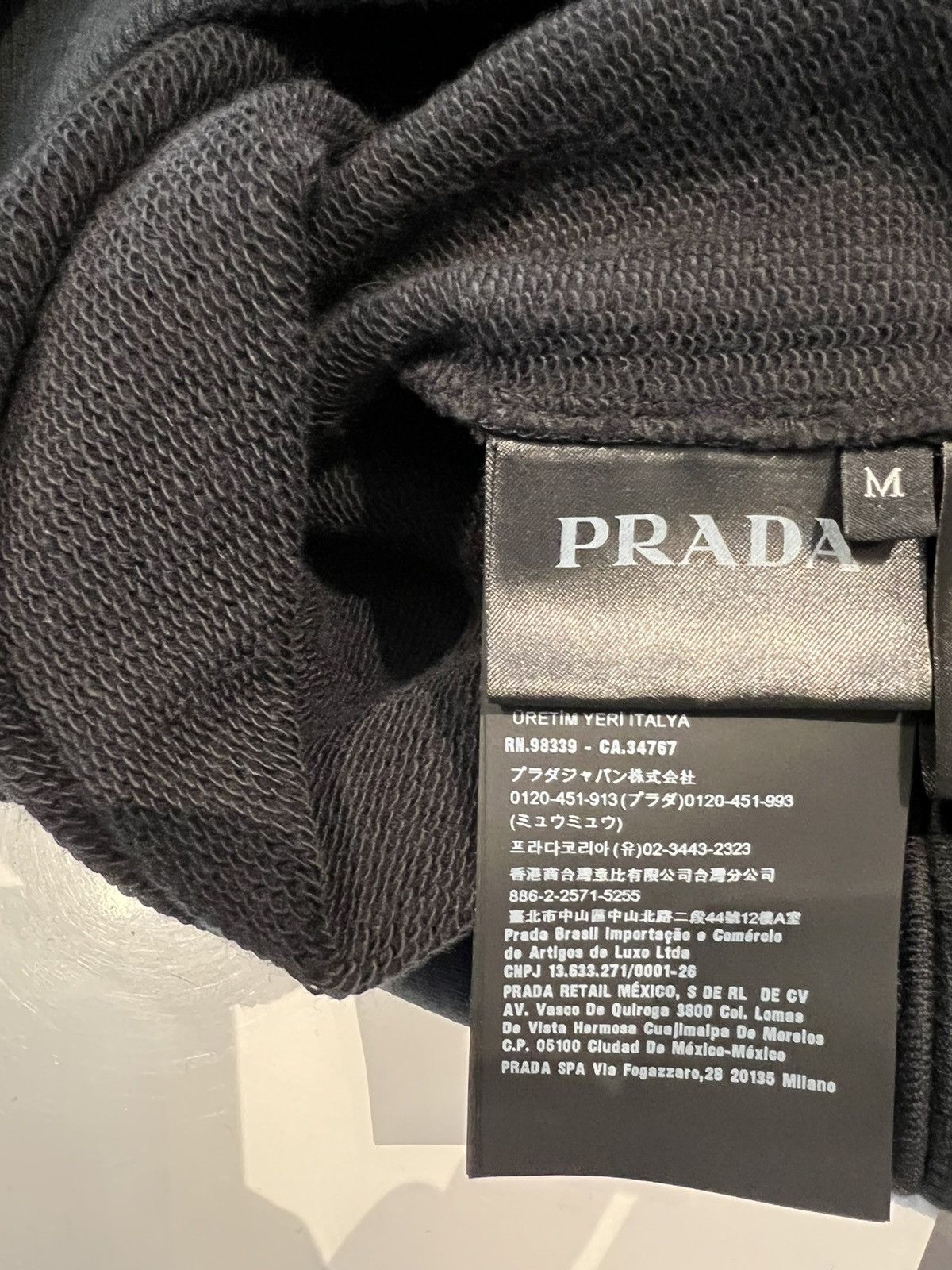 Prada × Raf Simons Prada logo hoodies by raf Size US M / EU 48-50 / 2 - 9 Thumbnail