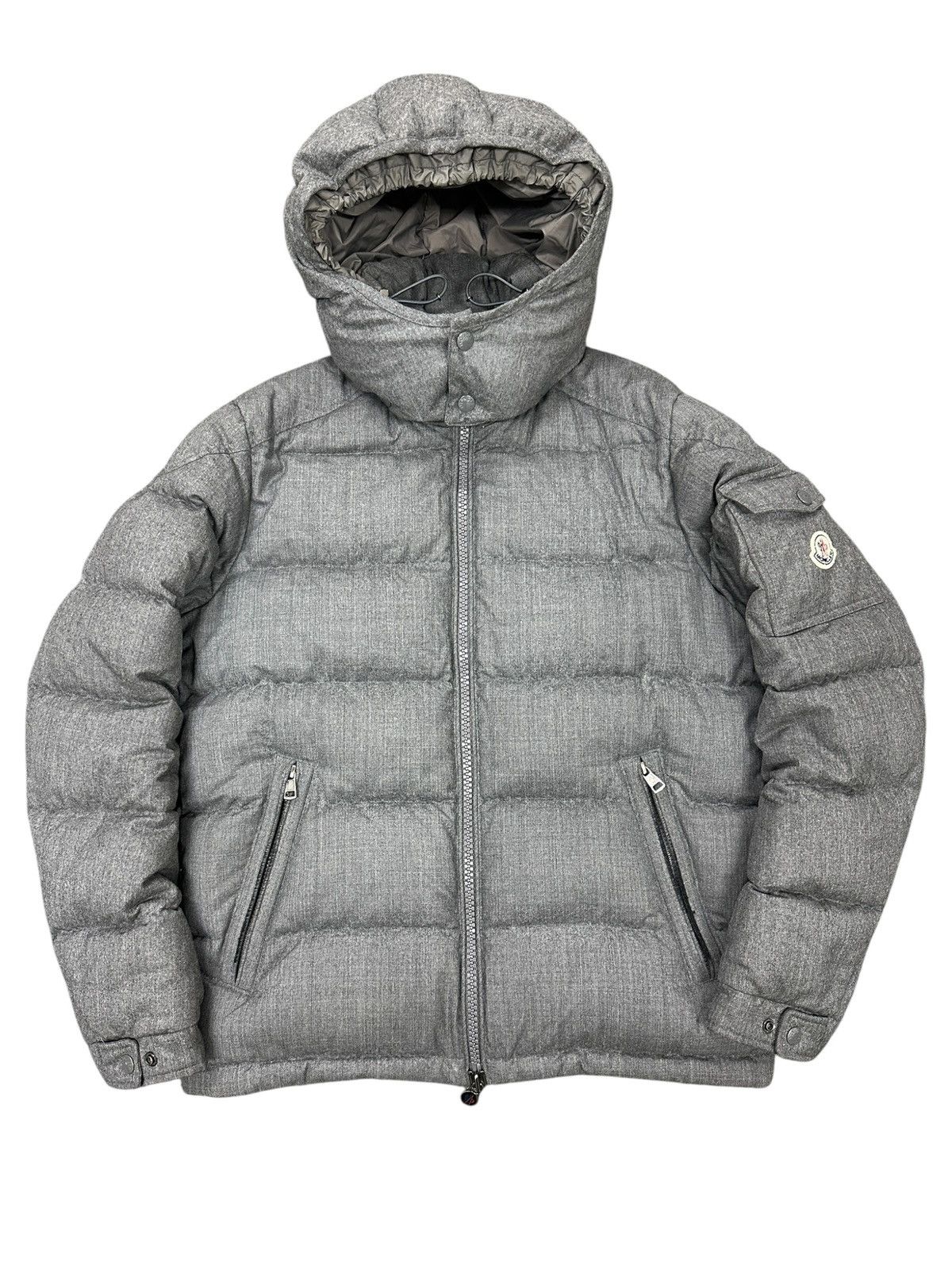 Moncler Moncler Montgenevre Grey Jacket Size US L / EU 52-54 / 3 - 1 Thumbnail