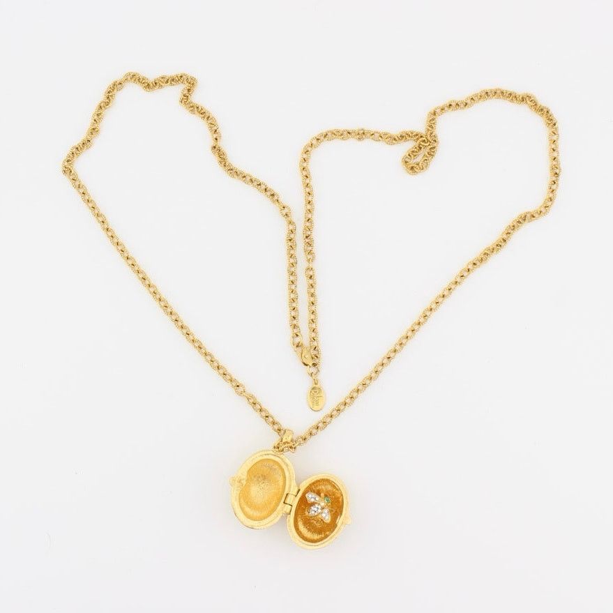 Joan Rivers Joan Rivers Gold Tone Fireball Crystal Pendant Necklace Size ONE SIZE - 9 Thumbnail