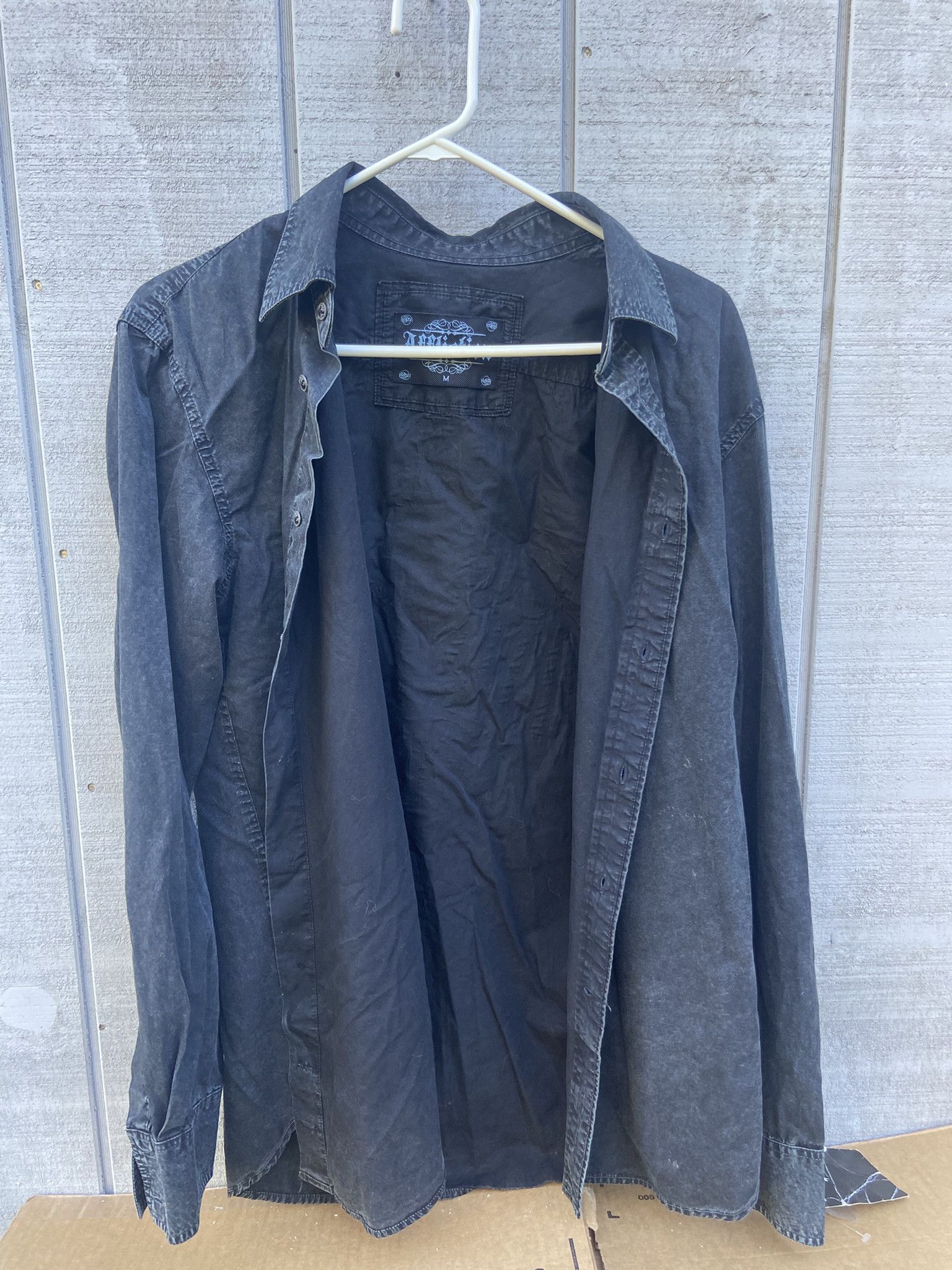Affliction Affliction Vtg Y2K Button Up Long Sleeve Shirt Size Medium Size US M / EU 48-50 / 2 - 10 Thumbnail