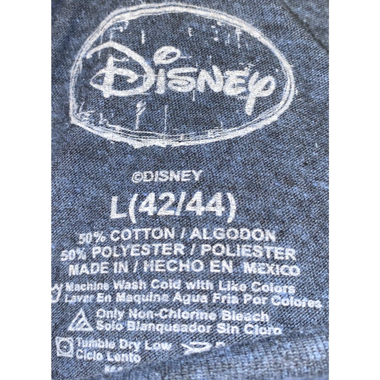 Disney Disney T-Shirt Blue Short Sleeve WHO’S TALKING Donald Duck L Mens Size US L / EU 52-54 / 3 - 4 Thumbnail