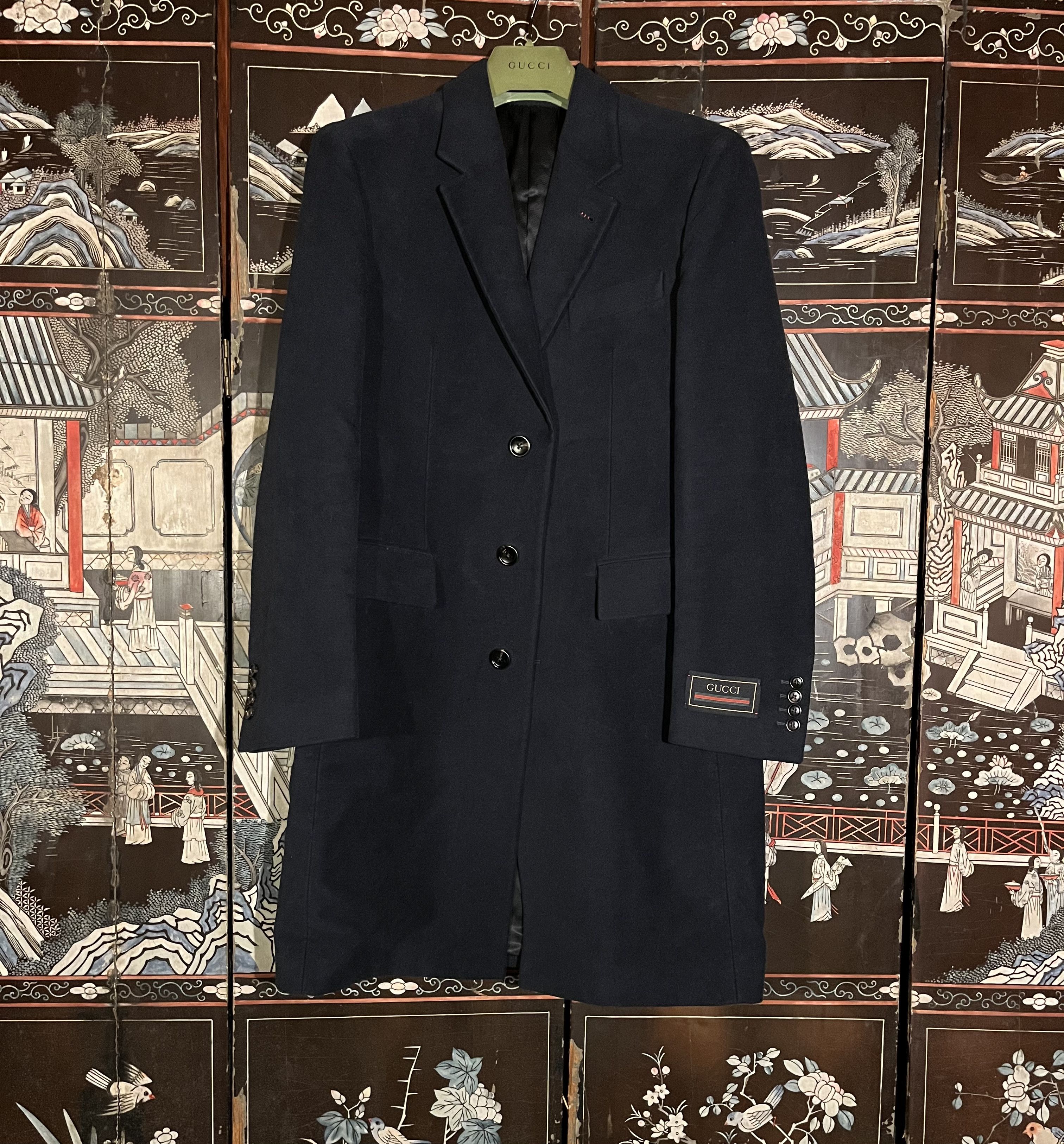 Gucci GUCCI 2024 blue overcoat IT 48/US 38 Size US M / EU 48-50 / 2 - 1 Thumbnail
