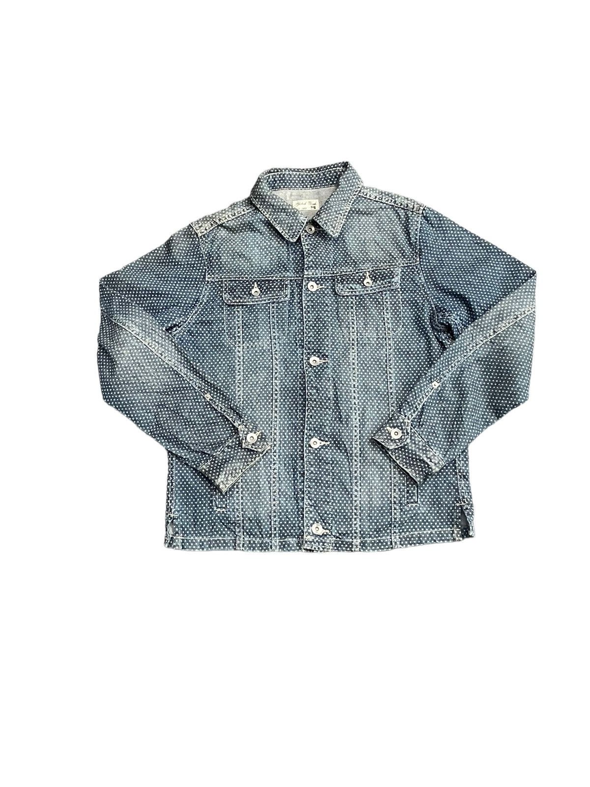 image of Global Work Denim Jacket in Blue, Men's (Size Medium)