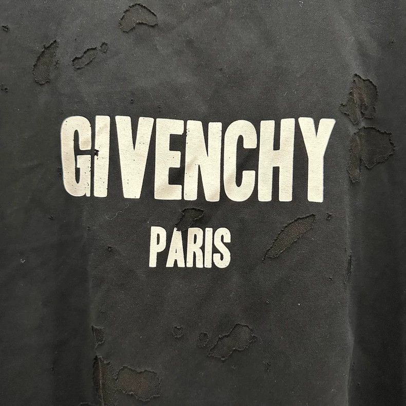 Givenchy Givenchy Ripped Short Sleeve Size US XXS / EU 40 - 3 Thumbnail