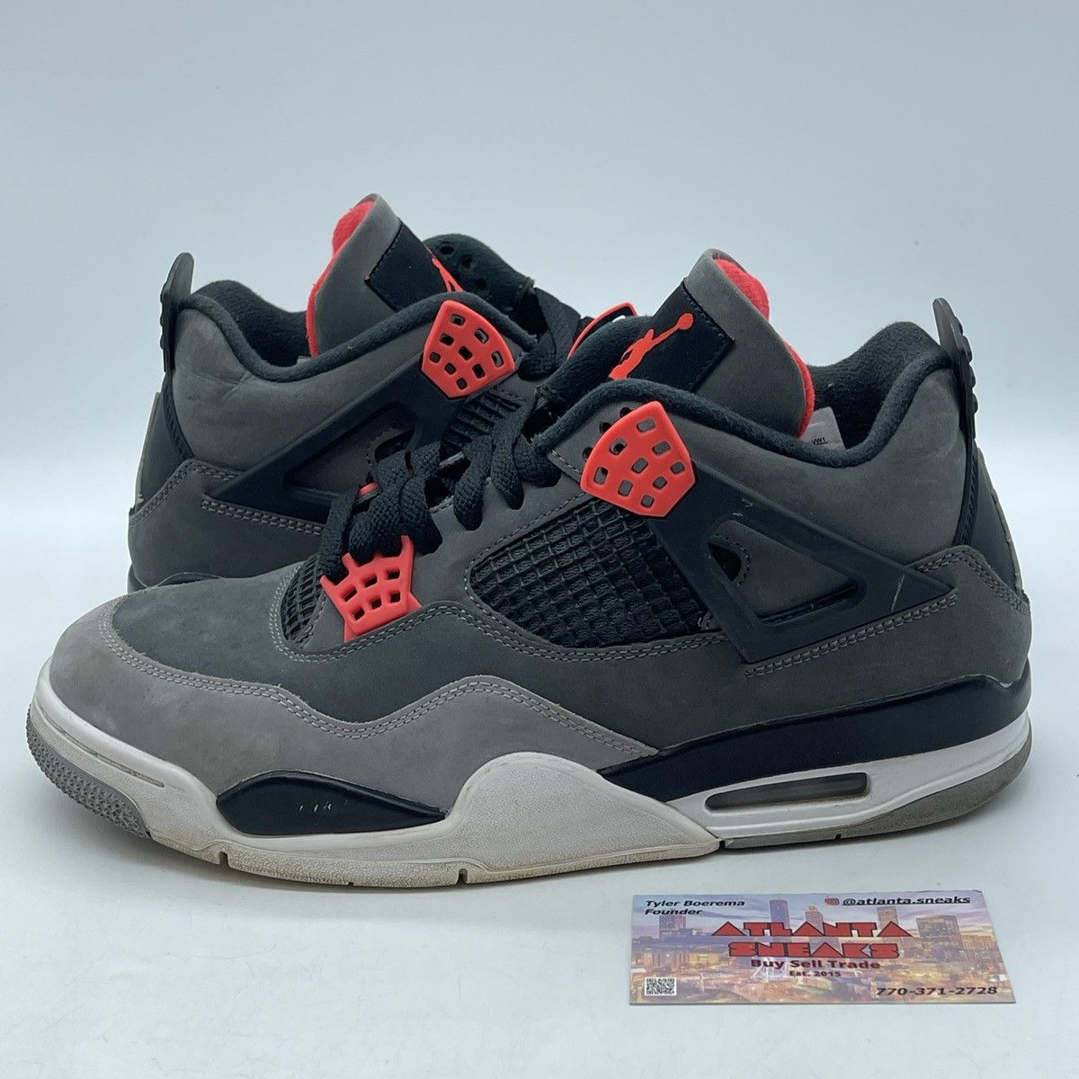 Jordan Brand Air Jordan 4 infrared Size US 8.5 / EU 41-42 - 1 Thumbnail
