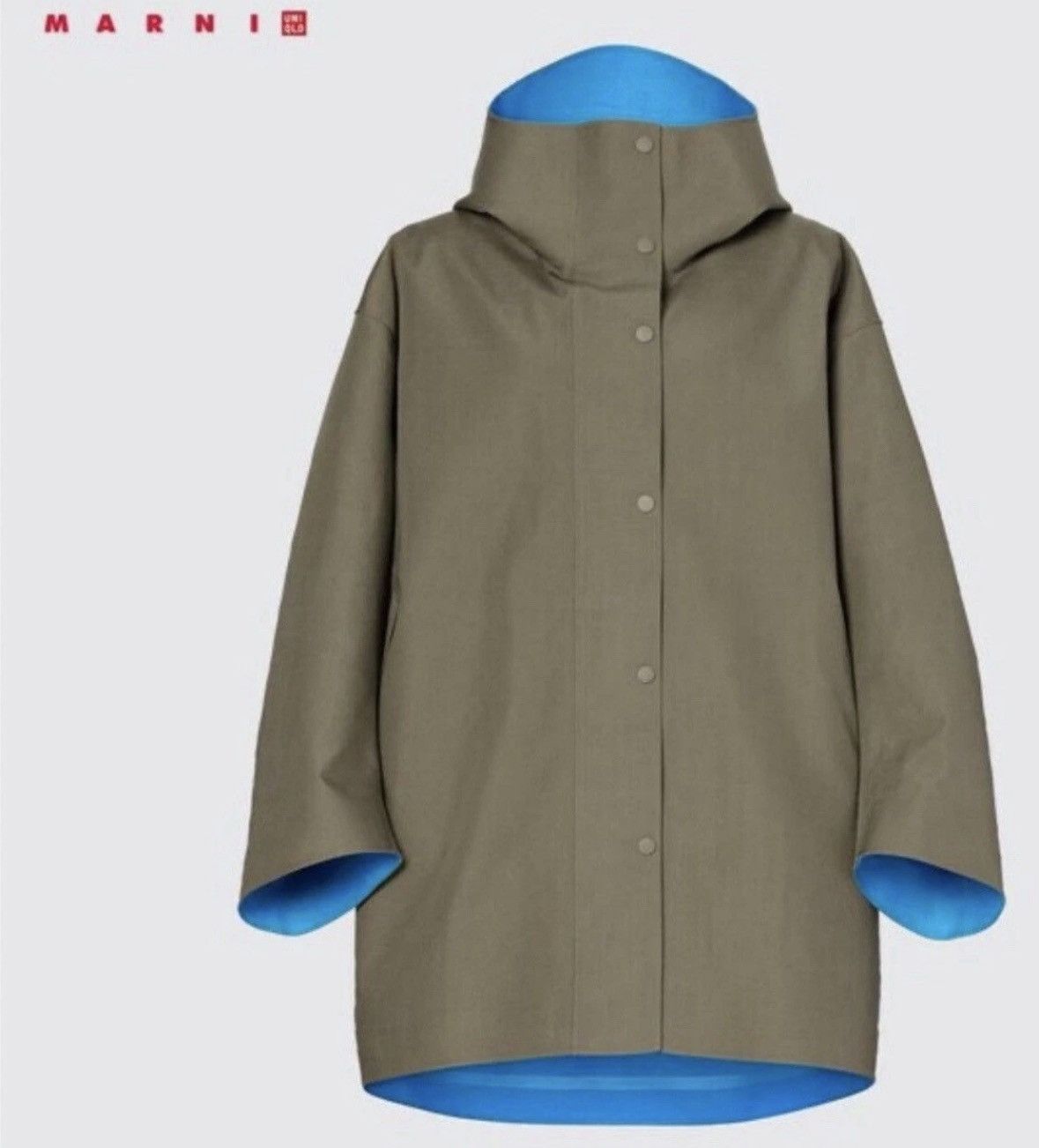 Marni × Uniqlo BNWT Unisex Marni x Uniqlo Tech Raincoat Size US XS / EU 42 / 0 - 1 Thumbnail