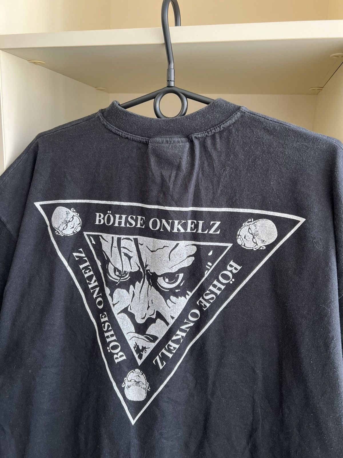 Band Tees Vintage Böhse Onkelz Band T-Shirt Rock Size US XL / EU 56 / 4 - 16 Thumbnail