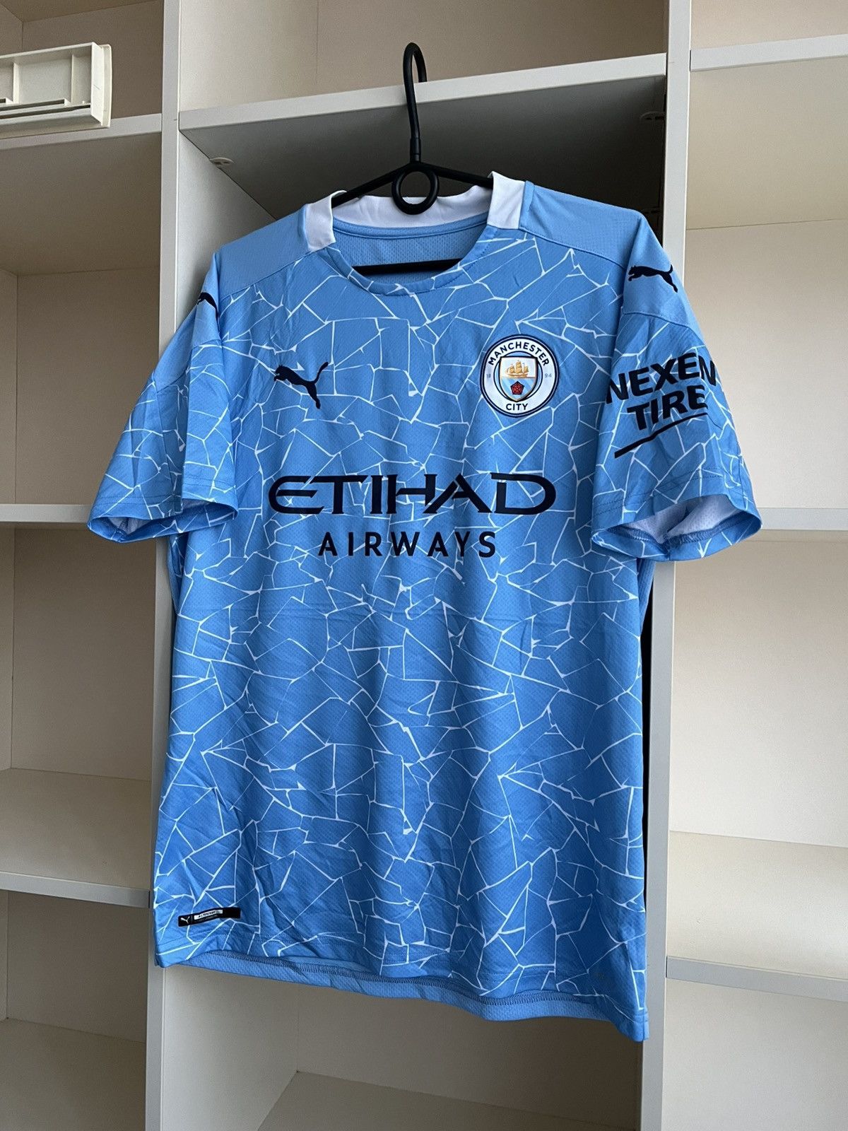 Puma Puma Manchester City Jersey Soccer Football Size US M / EU 48-50 / 2 - 2 Thumbnail