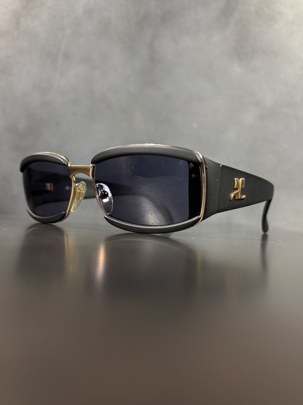 Courreges Vintage Courrèges Sunglasses Mercure Made in France 1990s Size ONE SIZE - 2 Thumbnail
