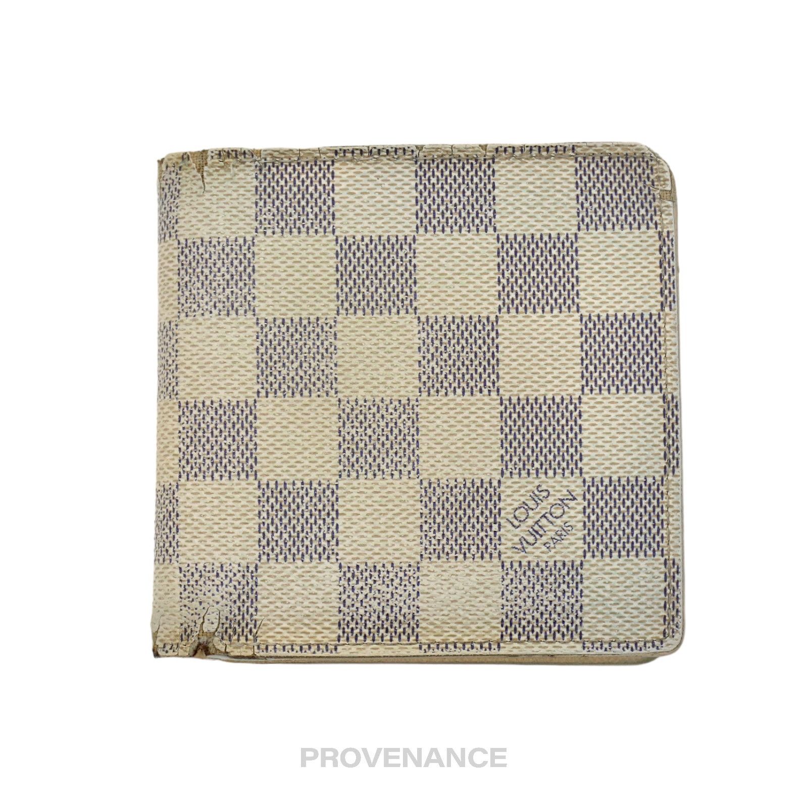 Louis Vuitton 🔴 Louis Vuitton Marco Wallet - Damier Azur Size ONE SIZE - 1 Thumbnail