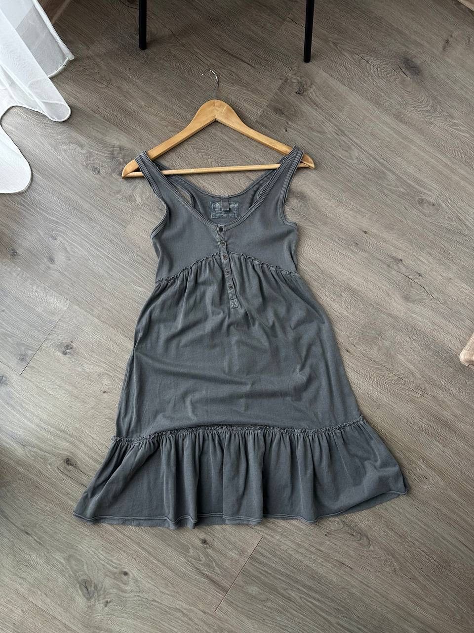 Allsaints × Japanese Brand × Vintage Vintage Japanese Avant Garde Allsaints Gray Womesn Dress Size S / US 4 / IT 40 - 3 Thumbnail