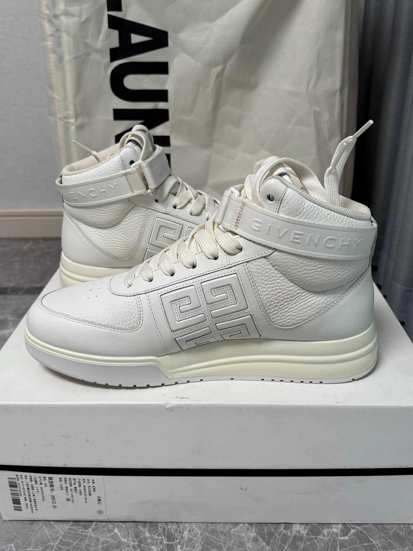 Givenchy Givenchy 4G Logo High-Top Sneakers K6 Size US 9 / EU 42 - 6 Thumbnail