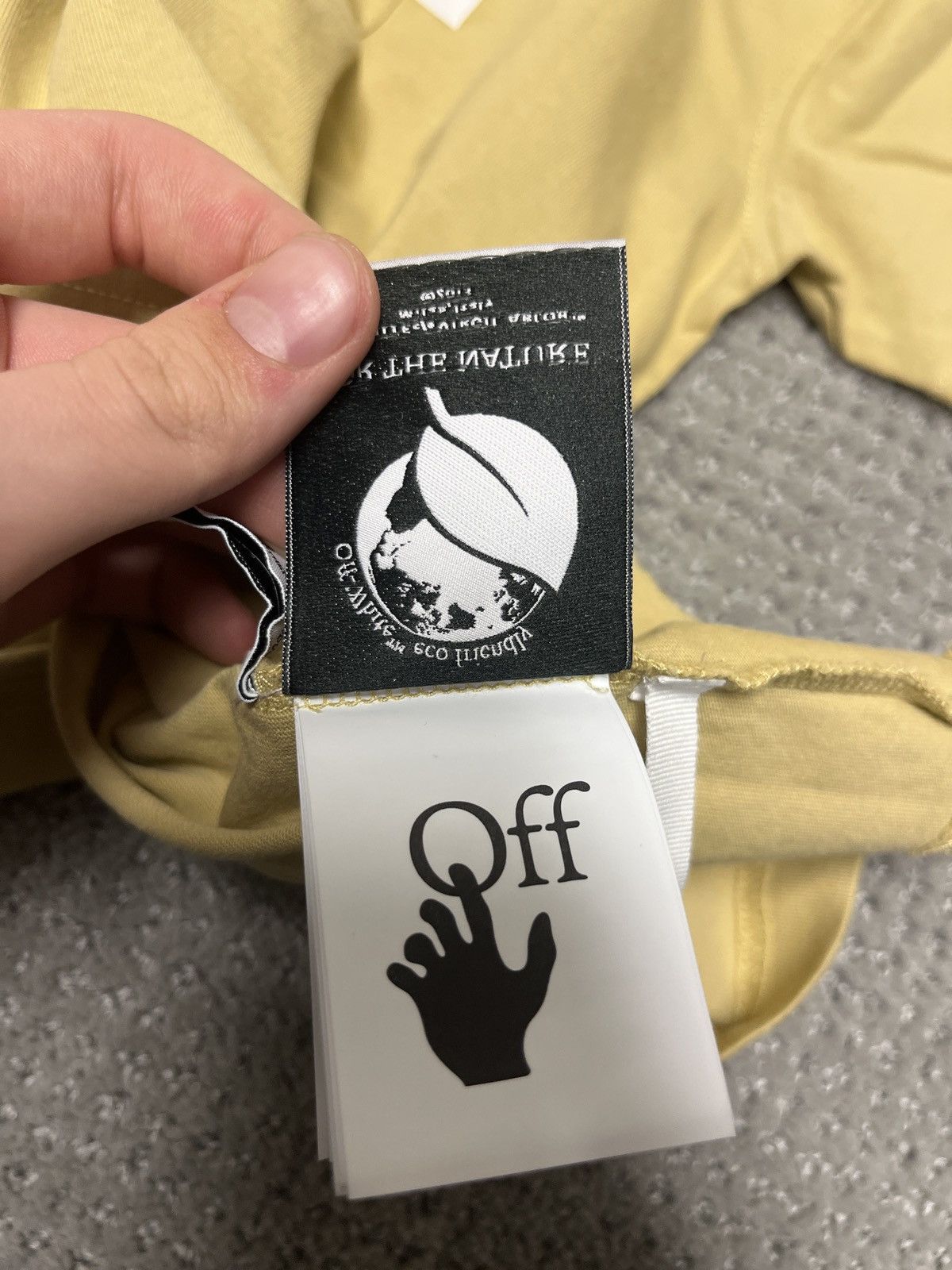 Off-White Off-White Diag Pocket Tee Size US M / EU 48-50 / 2 - 6 Thumbnail