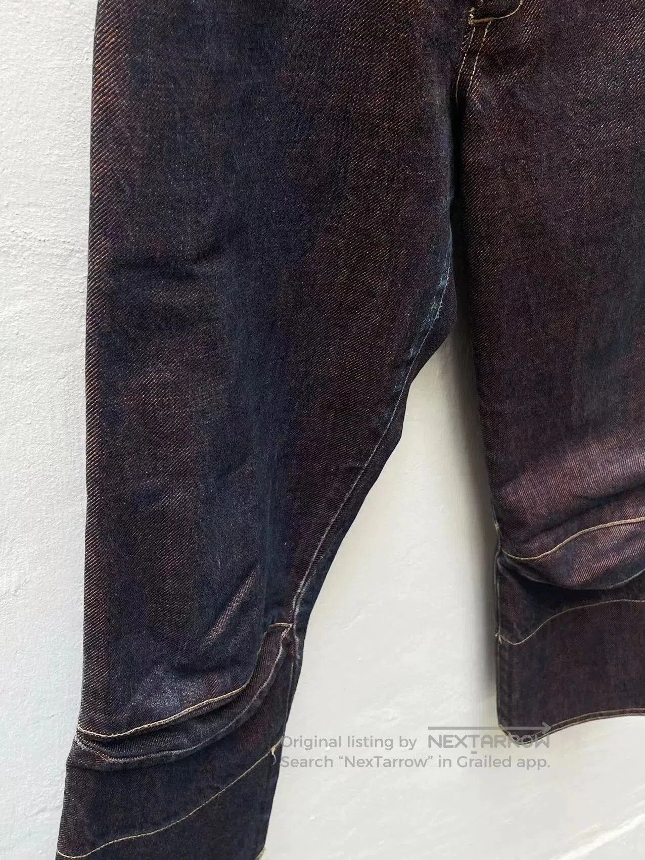 Beauty Beast Beauty Beast 3D Cut Denim Pants. Size US 30 / EU 46 - 4 Thumbnail