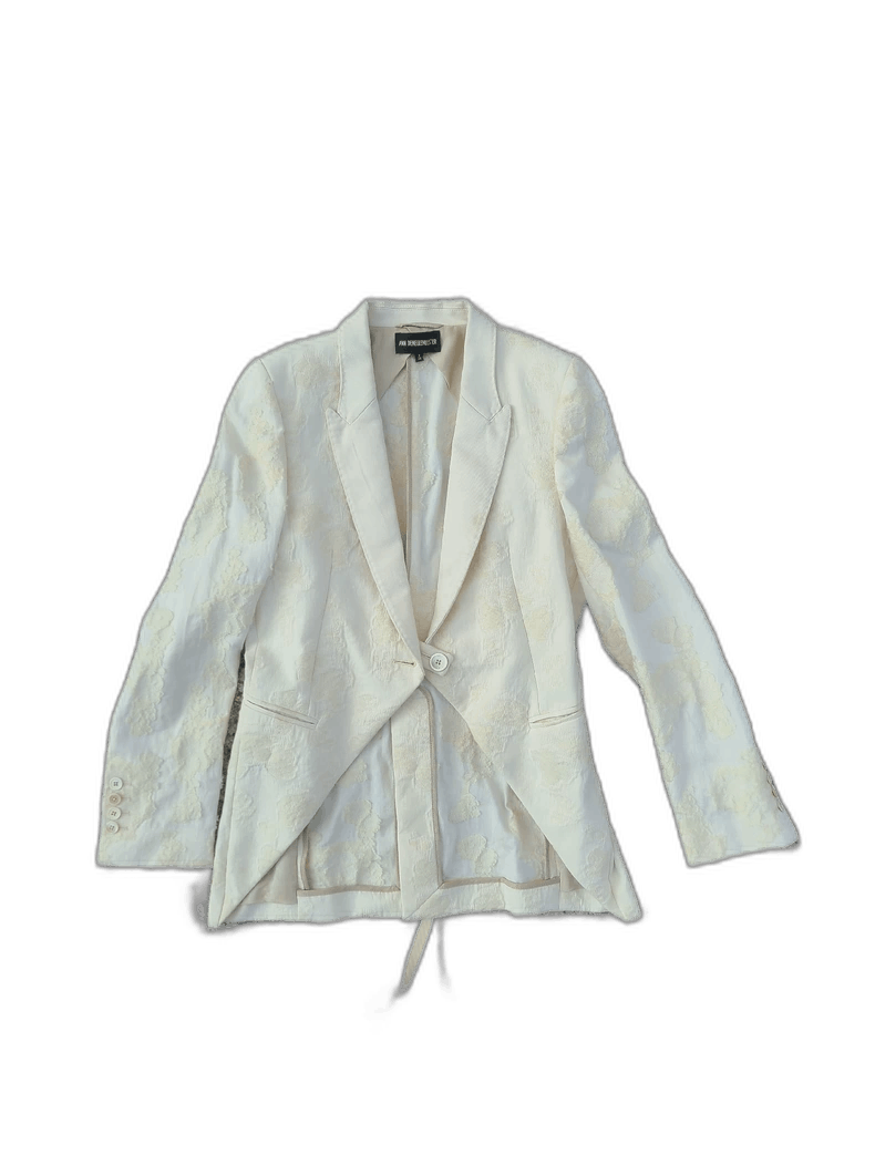 Ann Demeulemeester Ann Demeulemeester Embroidered Blazer Jacket Size M / US 6-8 / IT 42-44 - 1 Thumbnail
