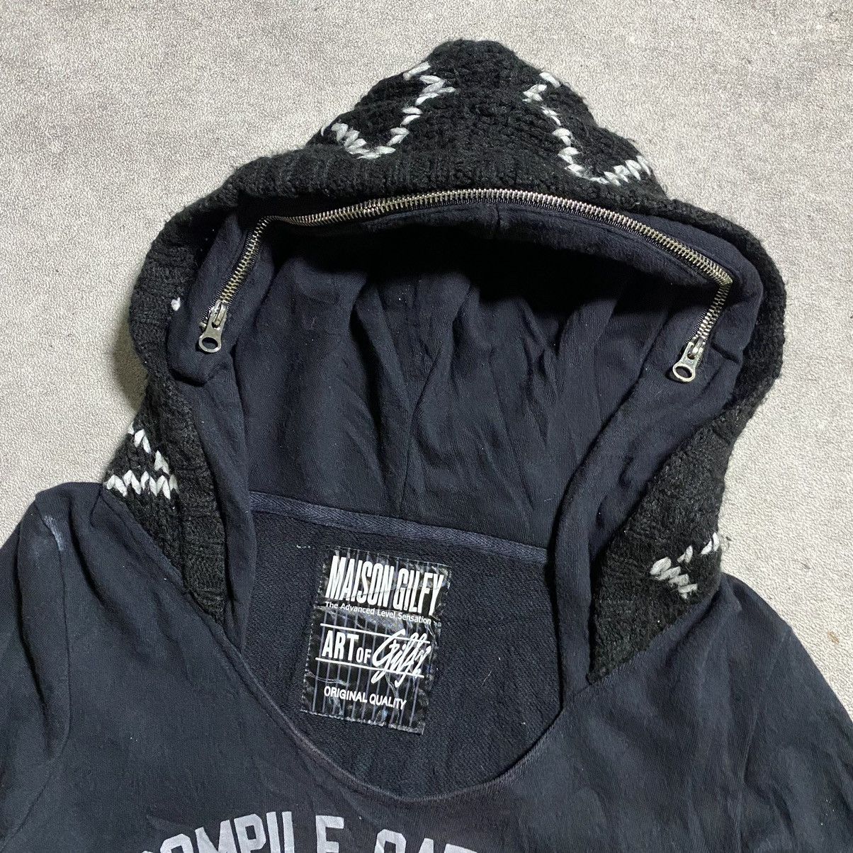 Japanese Brand 2000s Maison Gilfy Double Hoodie Size S / US 4 / IT 40 - 4 Thumbnail