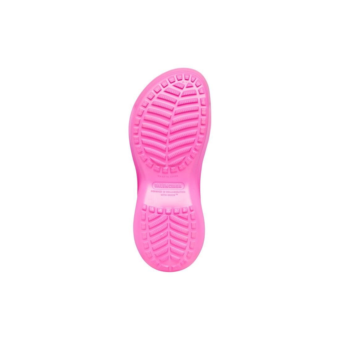 Balenciaga × Crocs o1bcso1str0325 Pool Crocs™ Slide Sandals in Pink Size US 8 / IT 38 - 6 Thumbnail