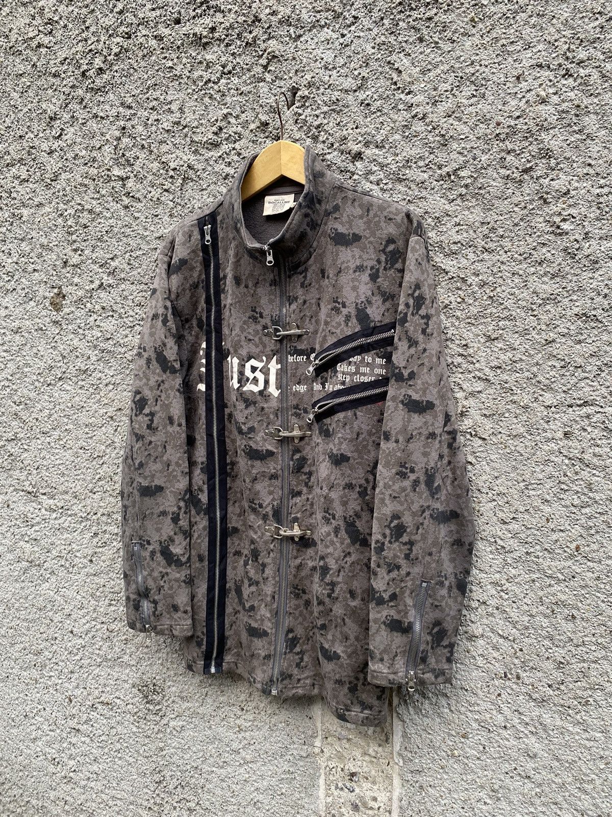 If Six Was Nine Y2K Rare DocallMe Fourty Five Bondage Military Jacket Size US M / EU 48-50 / 2 - 2 Thumbnail