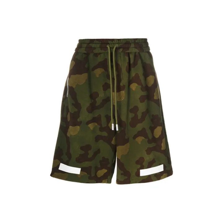 Off-White Off-White Camouflage Casual Shorts for Men 0079 Size US 34 / EU 50 - 1 Thumbnail