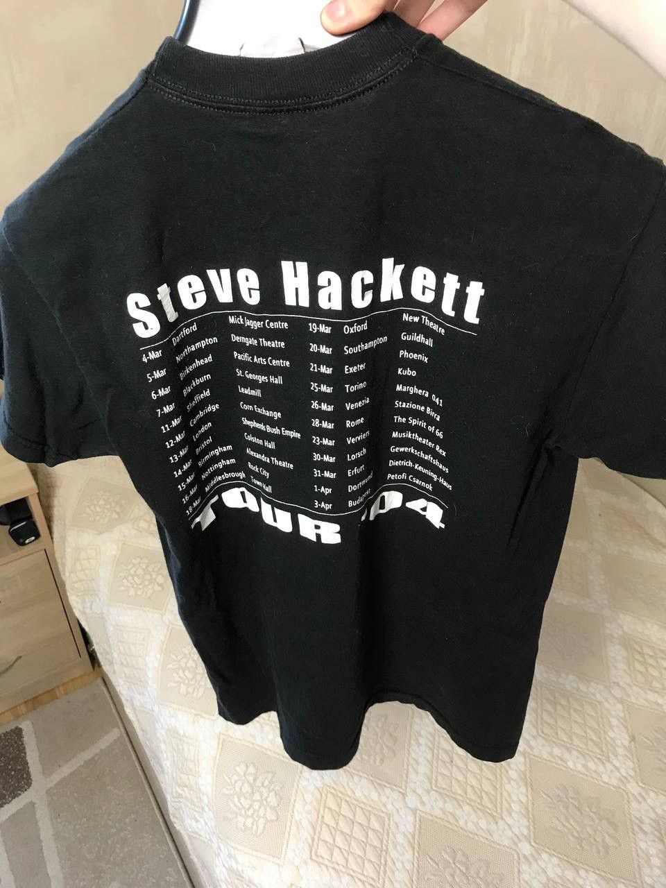 Band Tees 🔥 Steve Hackett Metamorpheus Album 2004 Vintage Tour T Shirt Size US S / EU 44-46 / 1 - 12 Thumbnail