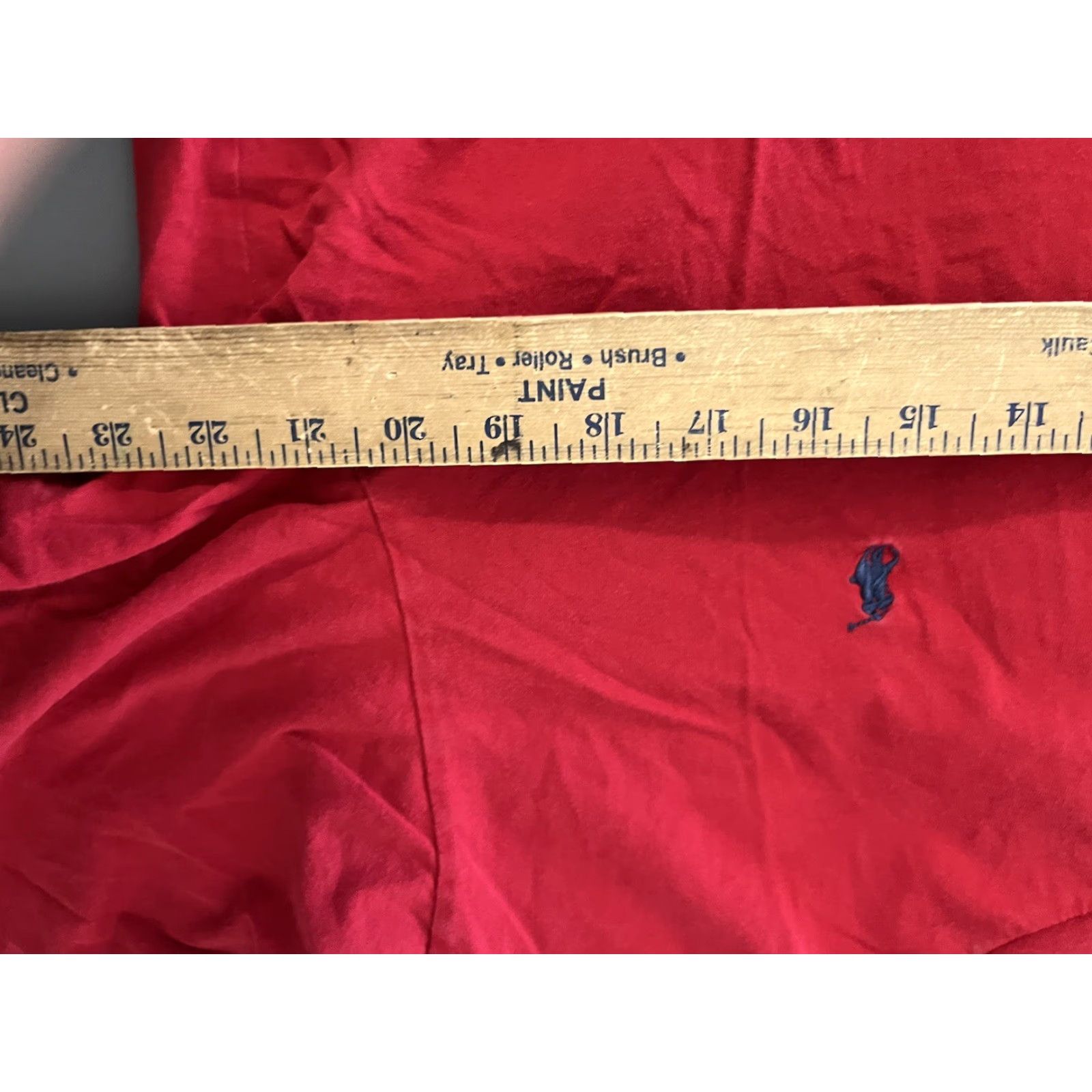 Polo Ralph Lauren VINTAGE Polo Ralph Lauren Crew T-Shirt Top Tee Red Large Reg Fit Shirt Mens Logo Cotton Short Sleeve Size US L / EU 52-54 / 3 - 5 Thumbnail