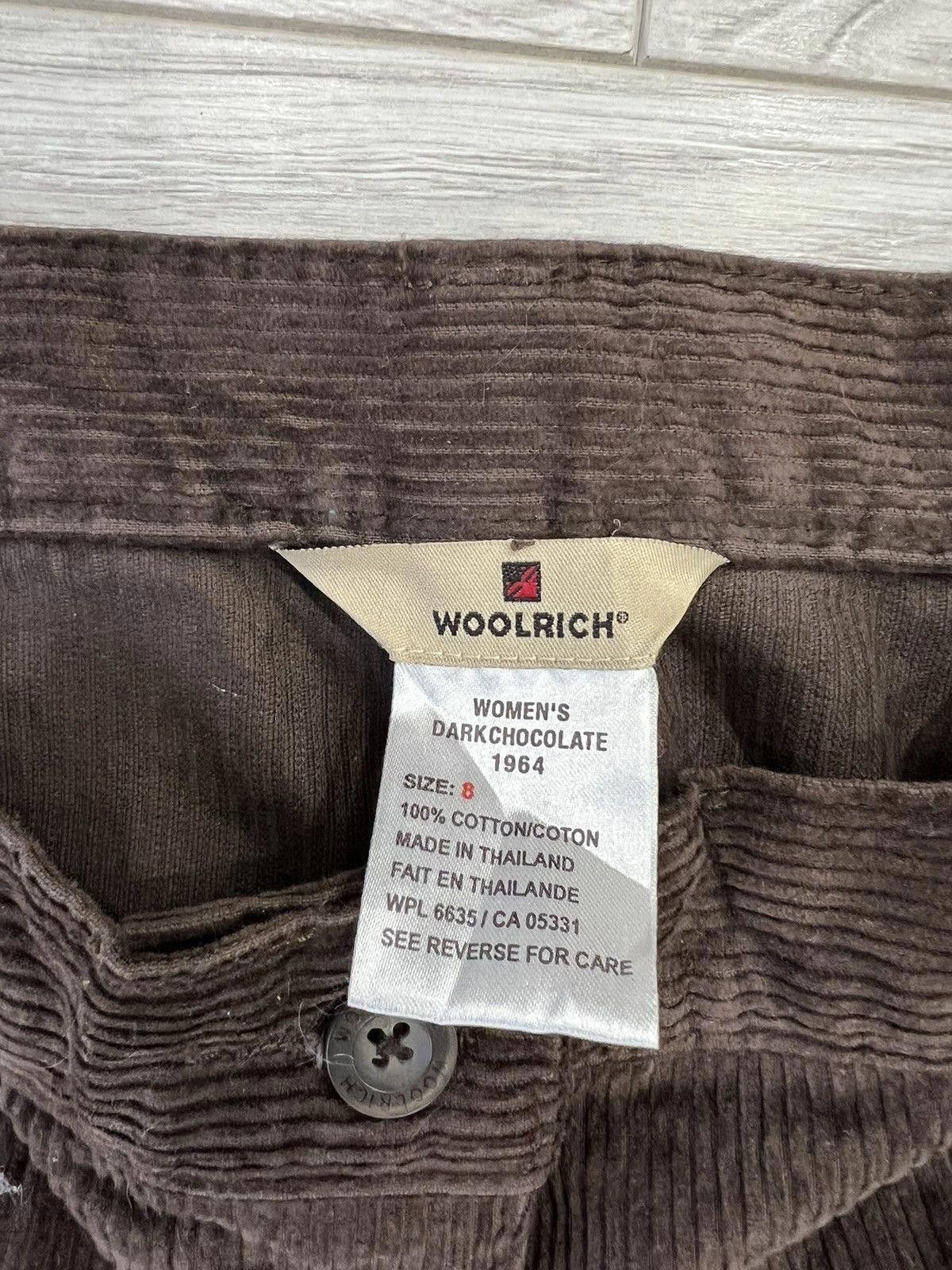 Vintage Vintage Woolrich Womens Corduroy Pants Chocolate Brown 8 Size 30" / US 8 / IT 44 - 5 Thumbnail