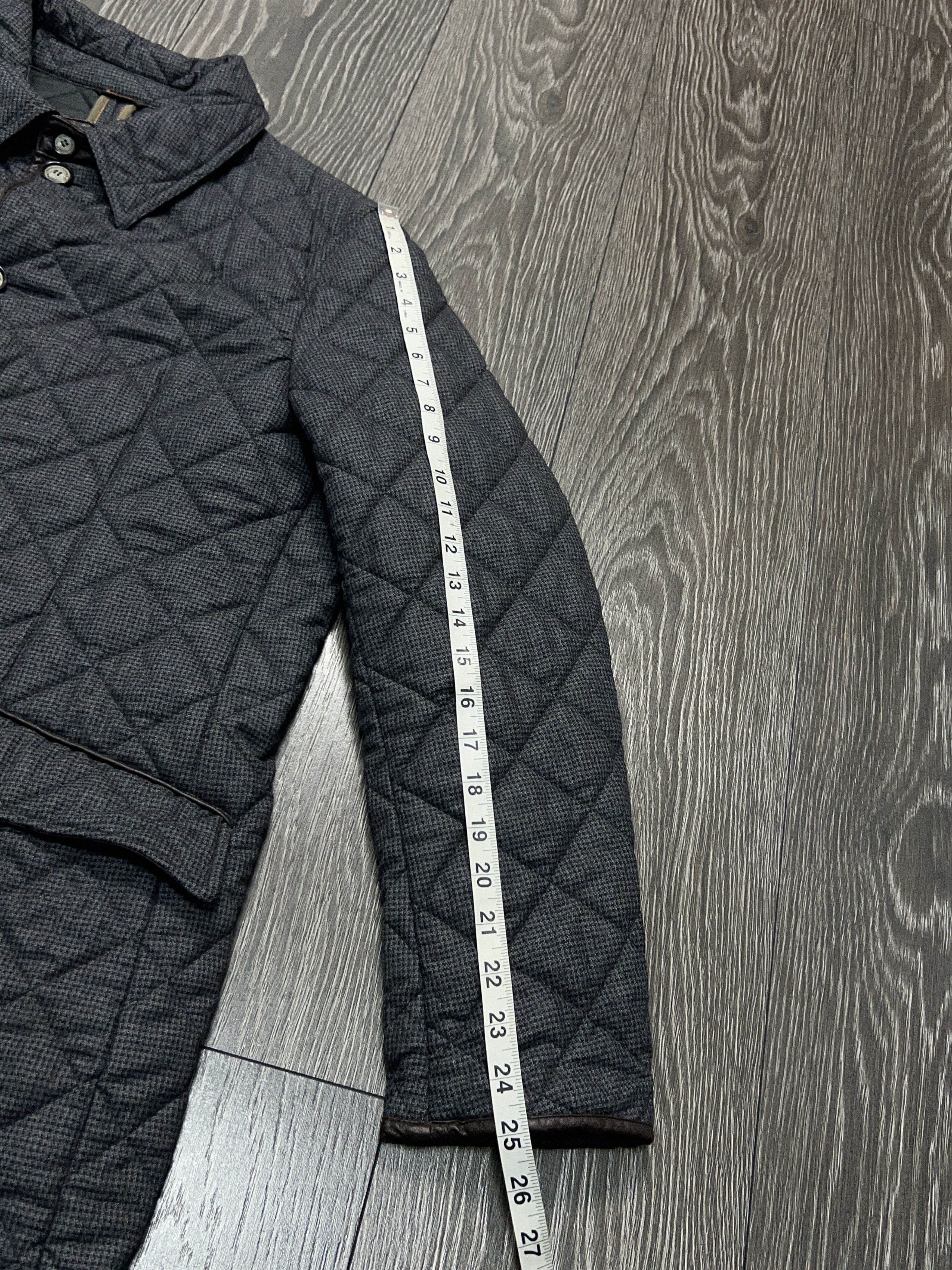 Other RIK Made in Italy Wool Quilted Jacket Classic Size 42 / 52 Size US L / EU 52-54 / 3 - 8 Thumbnail