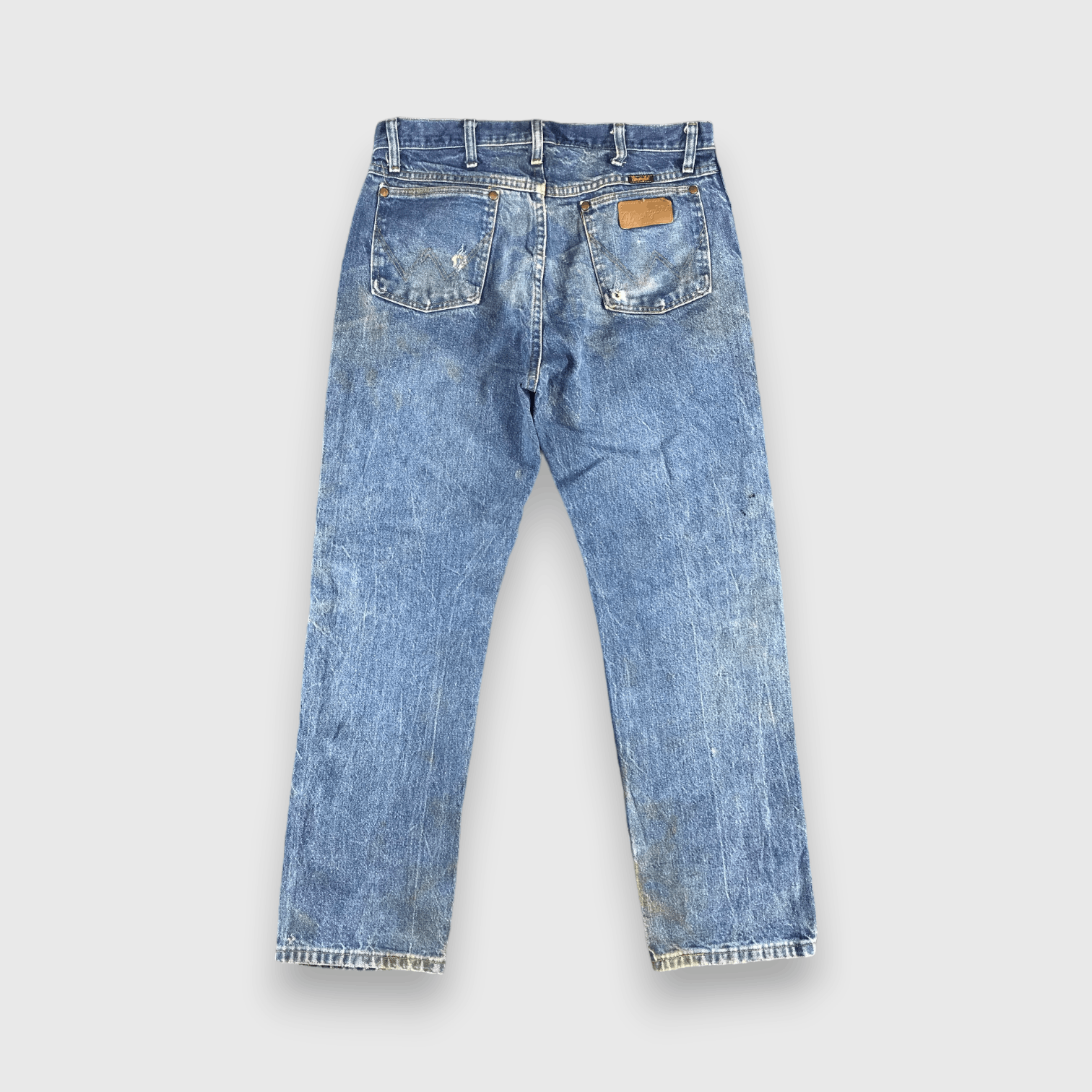 Wrangler Vintage Blue Wash Wrangler Jeans-J2279 Size US 33 - 2 Thumbnail