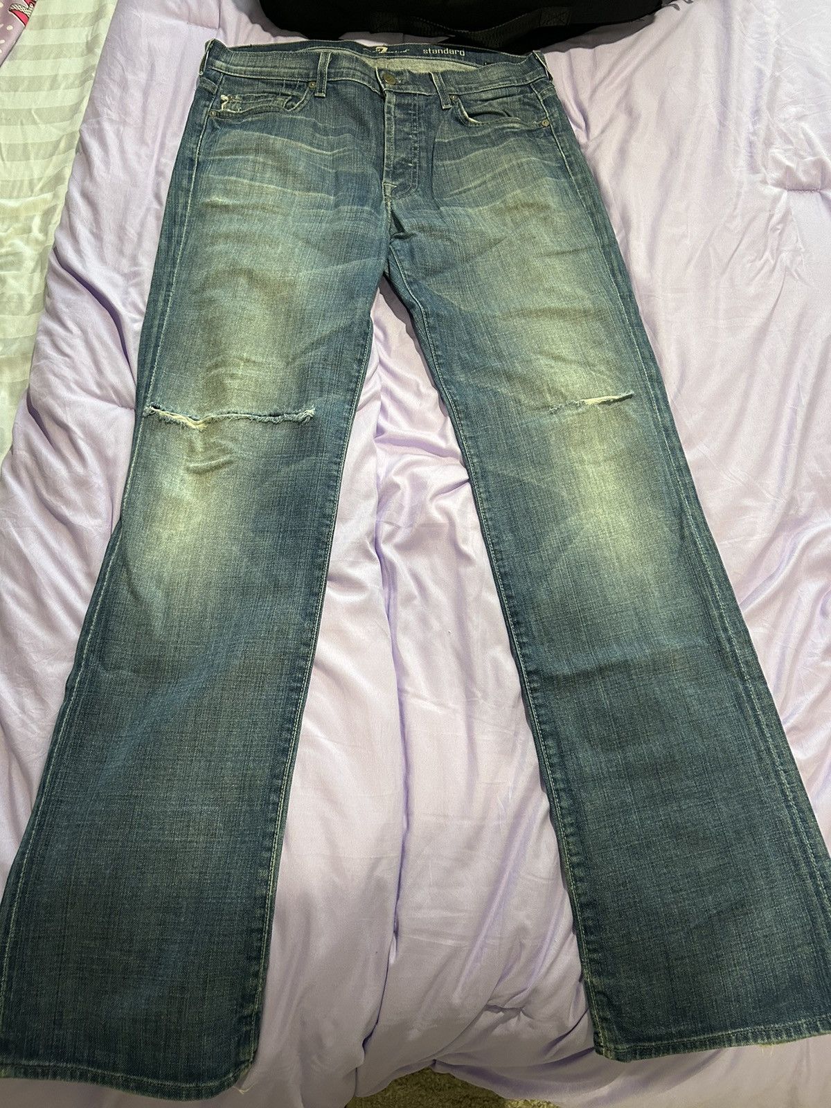 Designer × Seven 7 Seven standard jeans Size US 32 / EU 48 - 1 Thumbnail